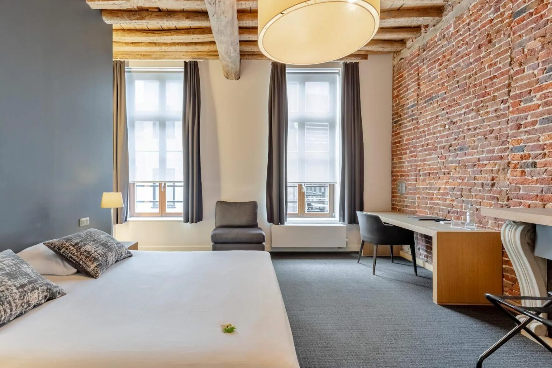 Bed in Hotel De Groene Hendrickx