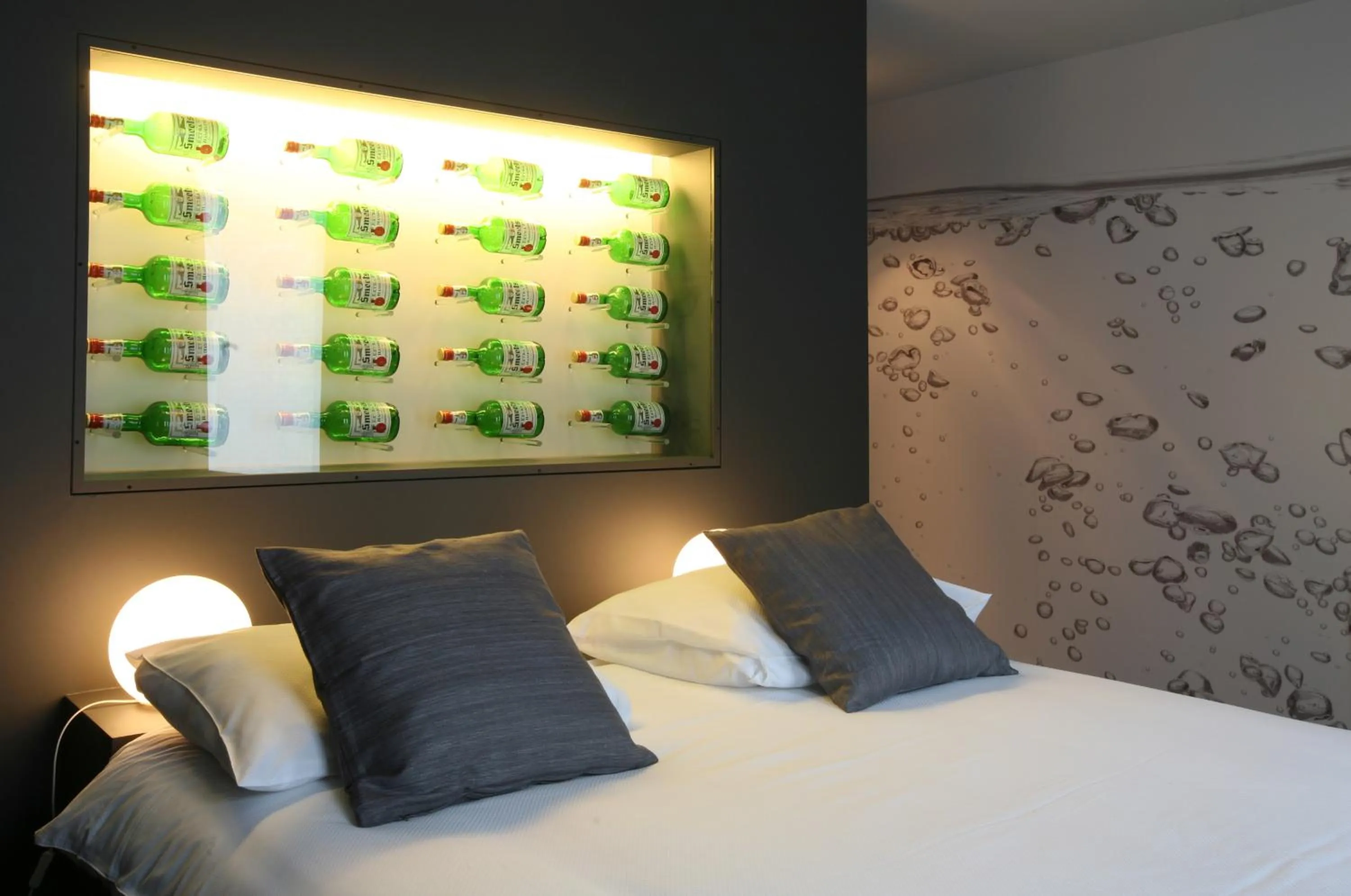 Bed in Hotel De Groene Hendrickx