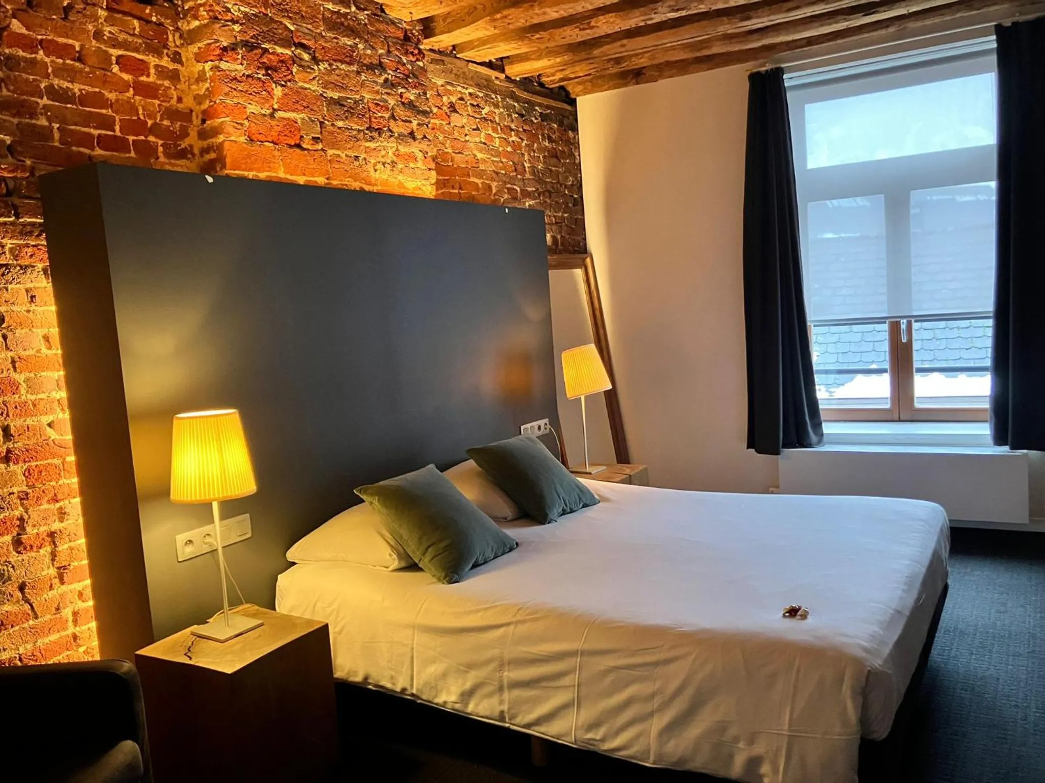 Bed in Hotel De Groene Hendrickx