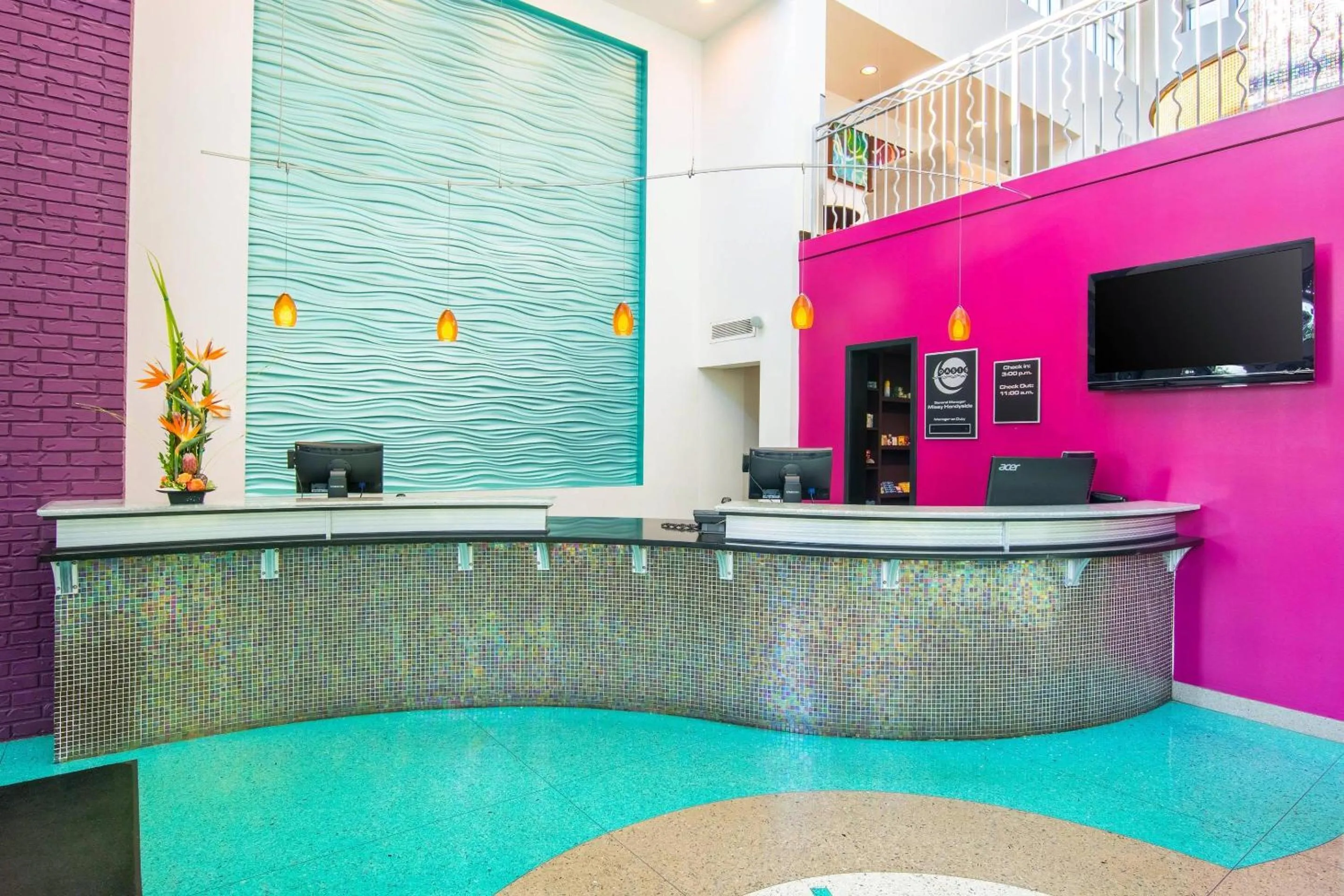 Lobby or reception in Oasis Hotel and Conv Center, an Ascend Collection Hotel