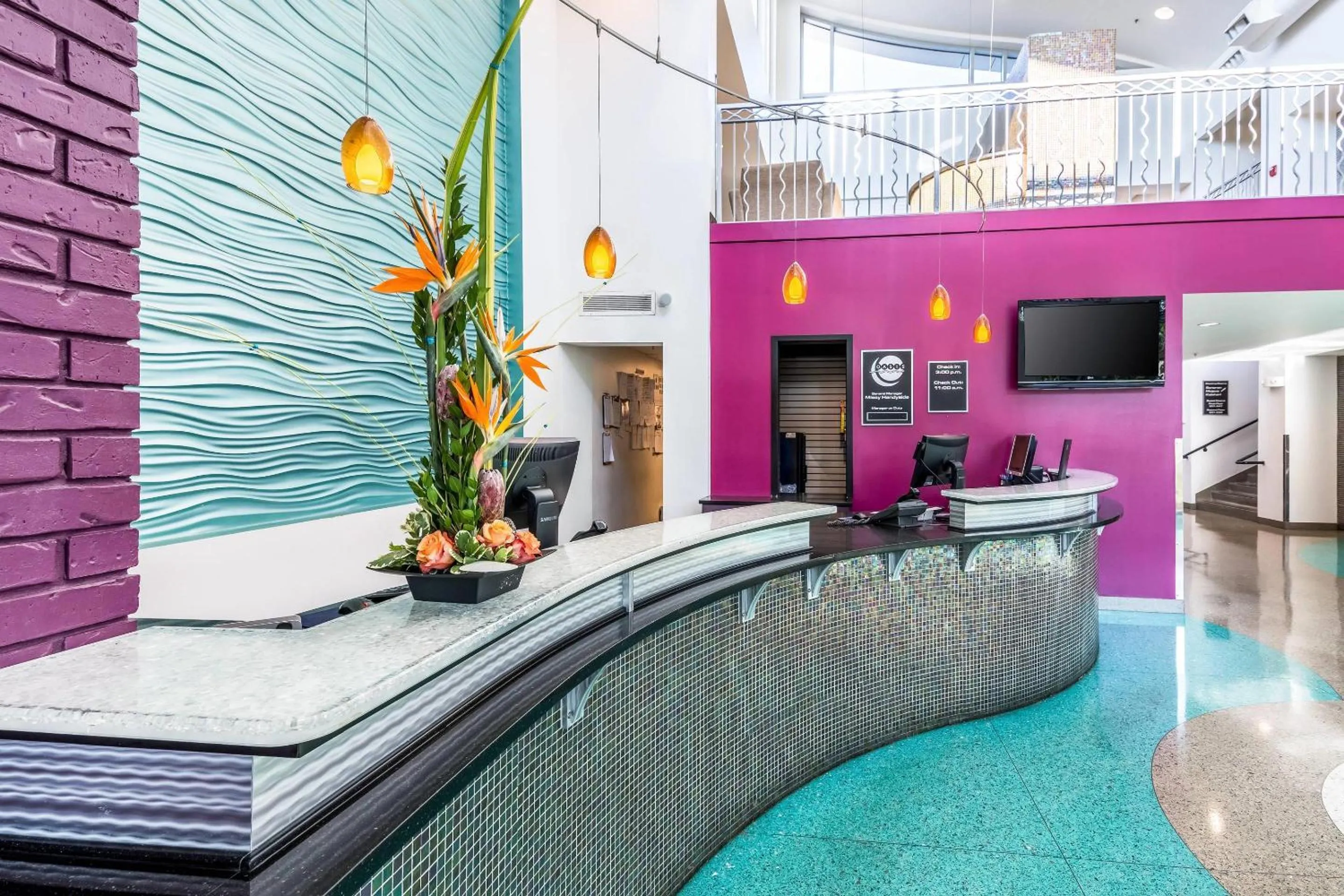 Lobby or reception in Oasis Hotel and Conv Center, an Ascend Collection Hotel