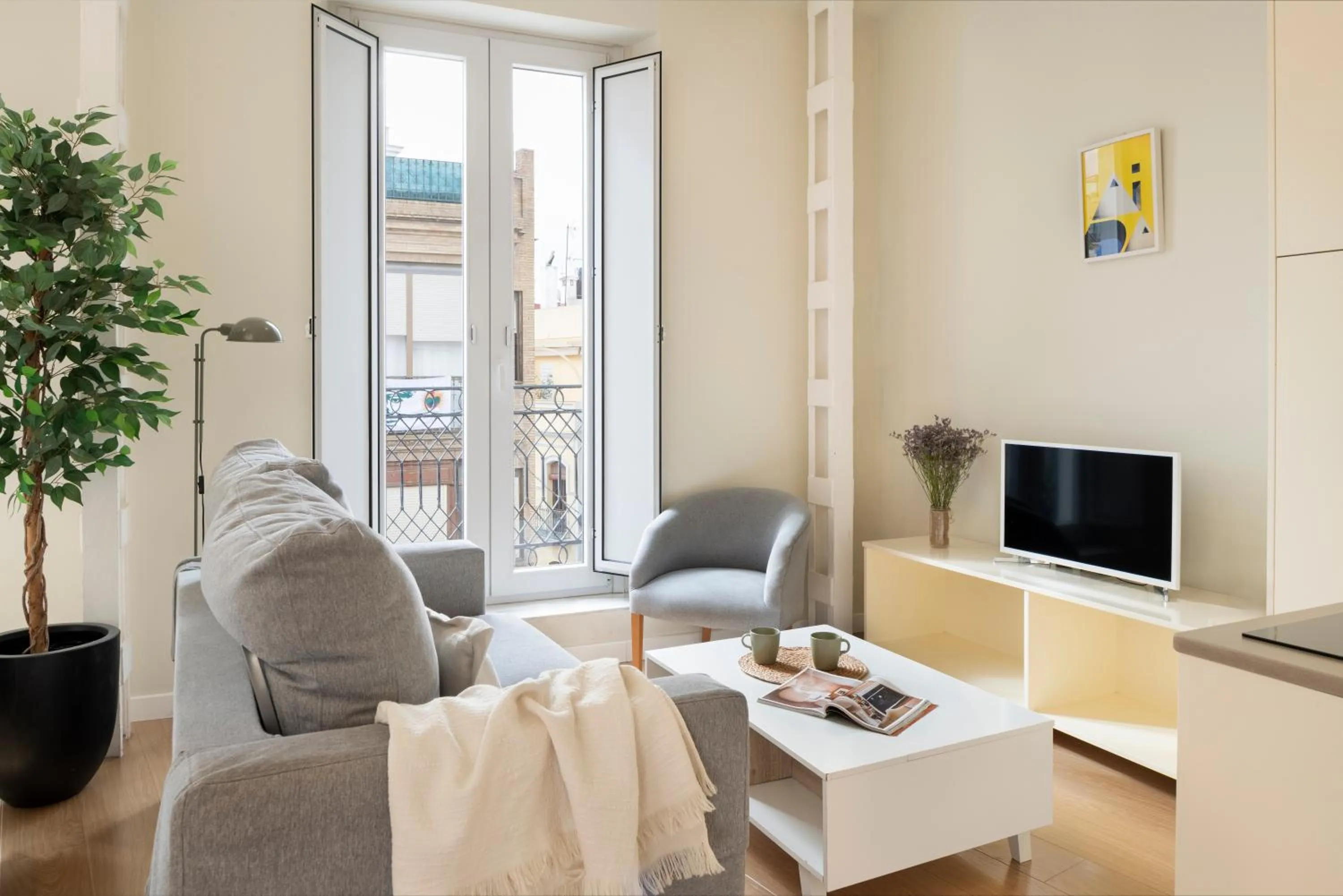 TV and multimedia in Ópera Apartments Alameda