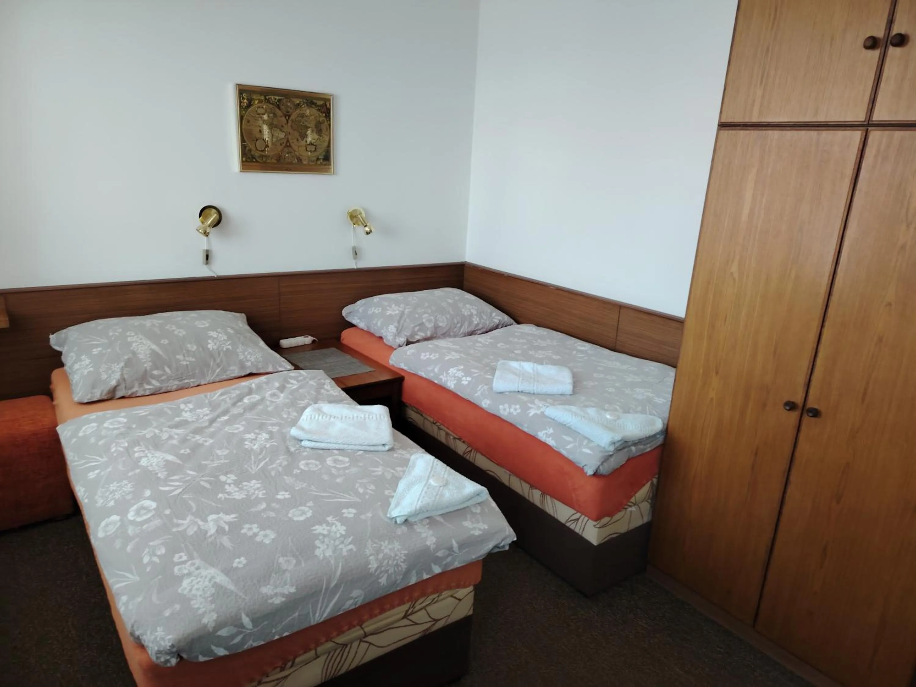 Bed in Pension Sparta