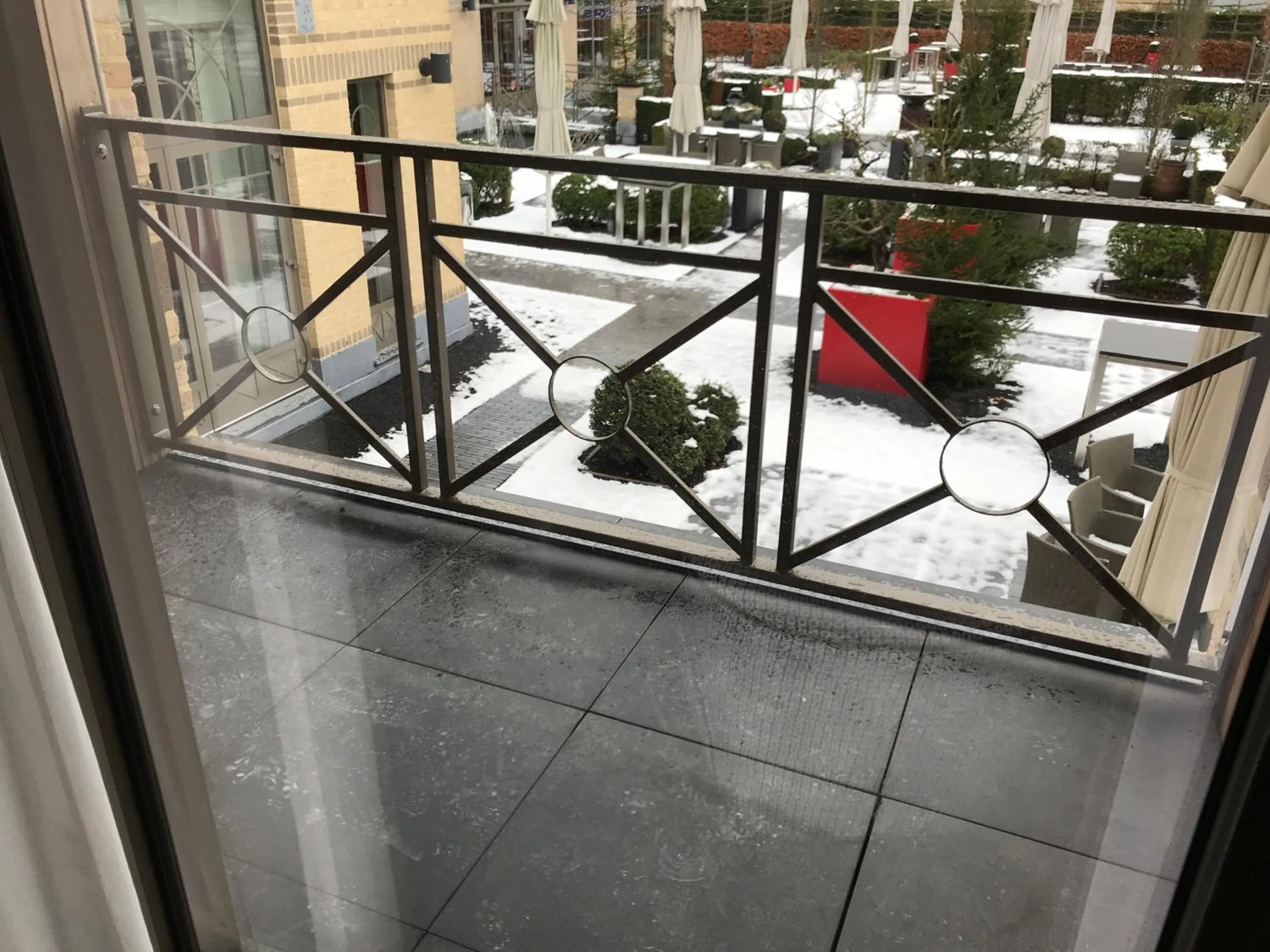 Balcony/Terrace in De Vesten Comfort Lodge