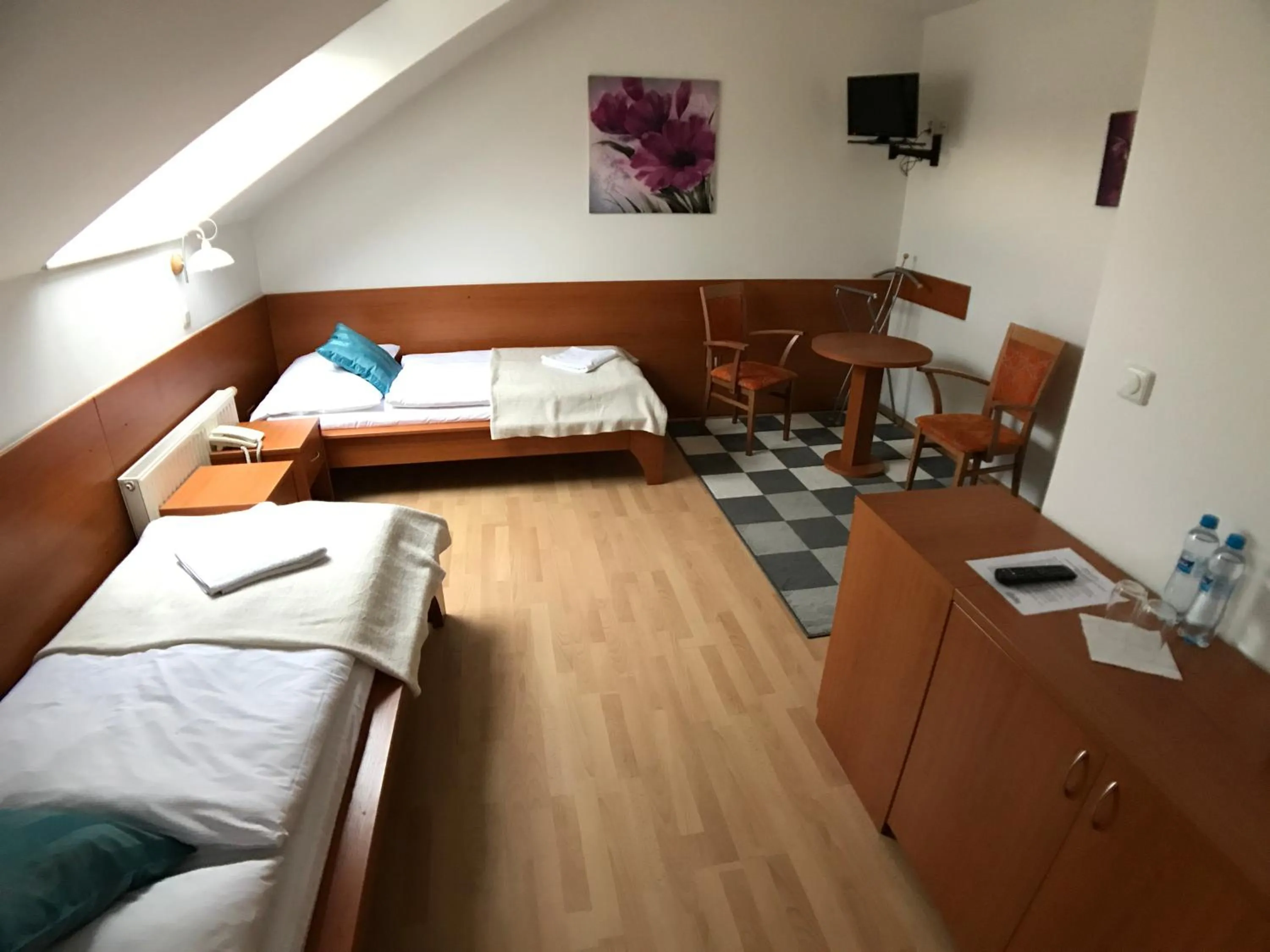 Bedroom, Bed in Hotel ROSE Břeclav