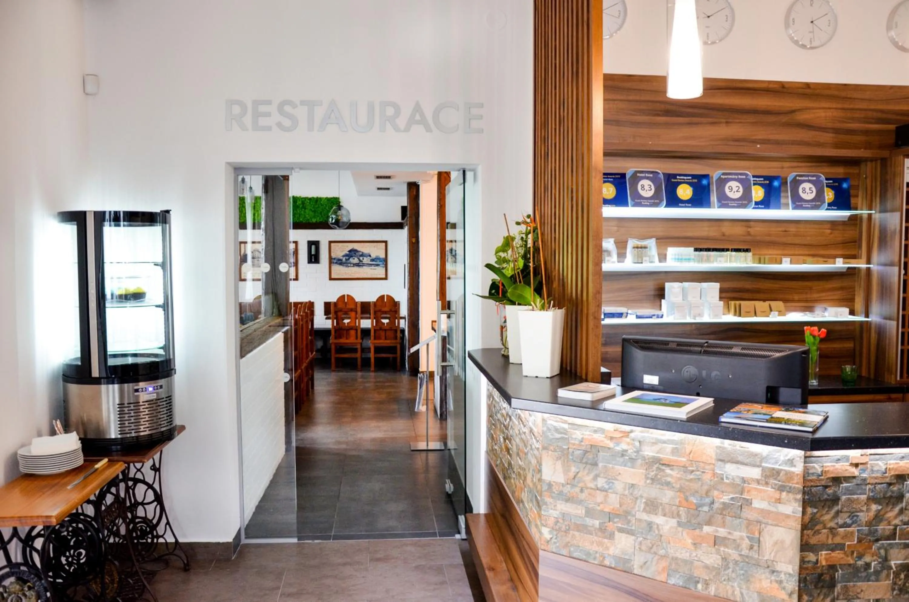 Lobby or reception in Hotel ROSE Břeclav