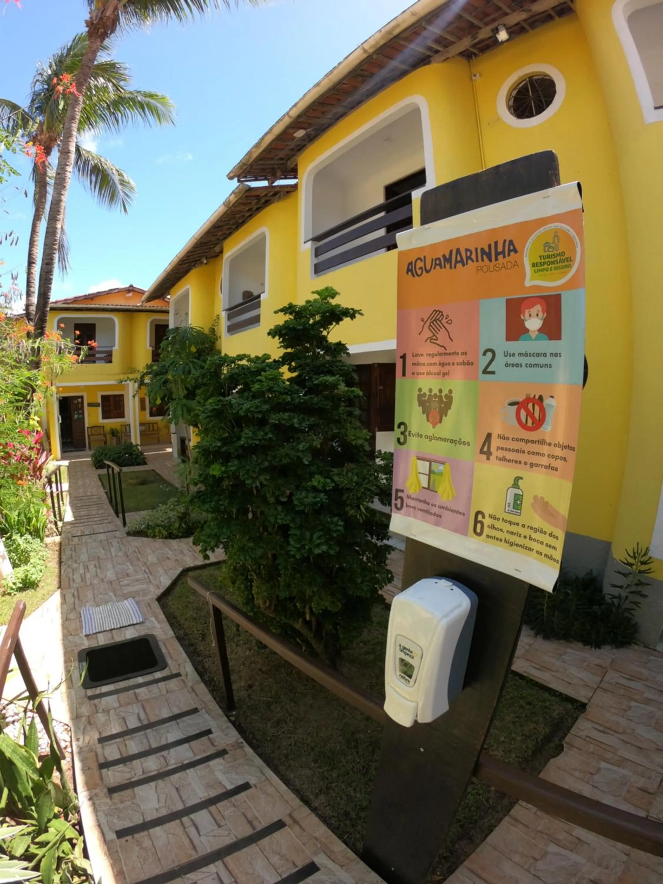 Property building in Aguamarinha Pousada