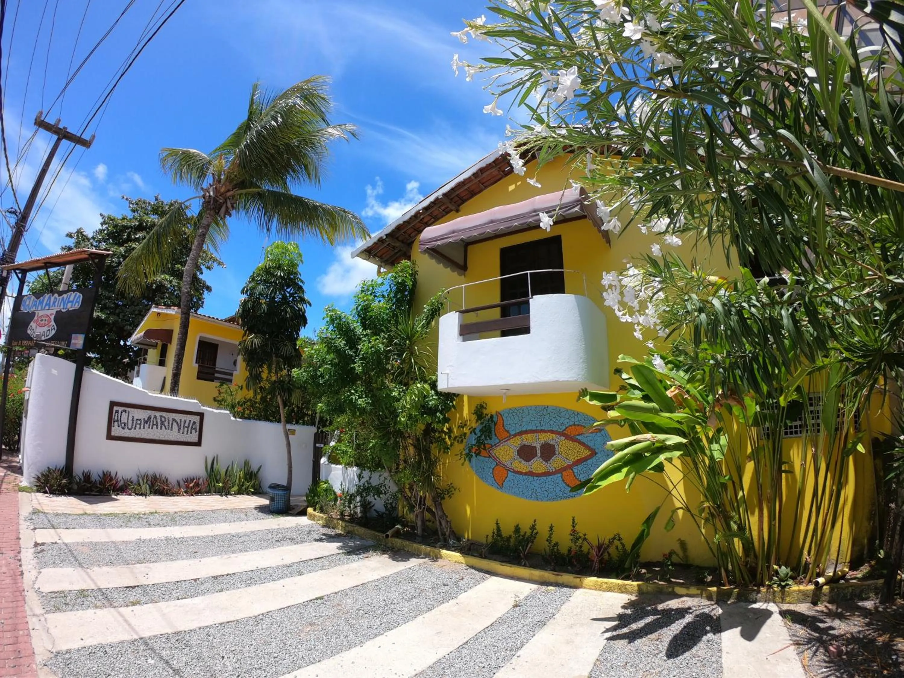 Property building in Aguamarinha Pousada