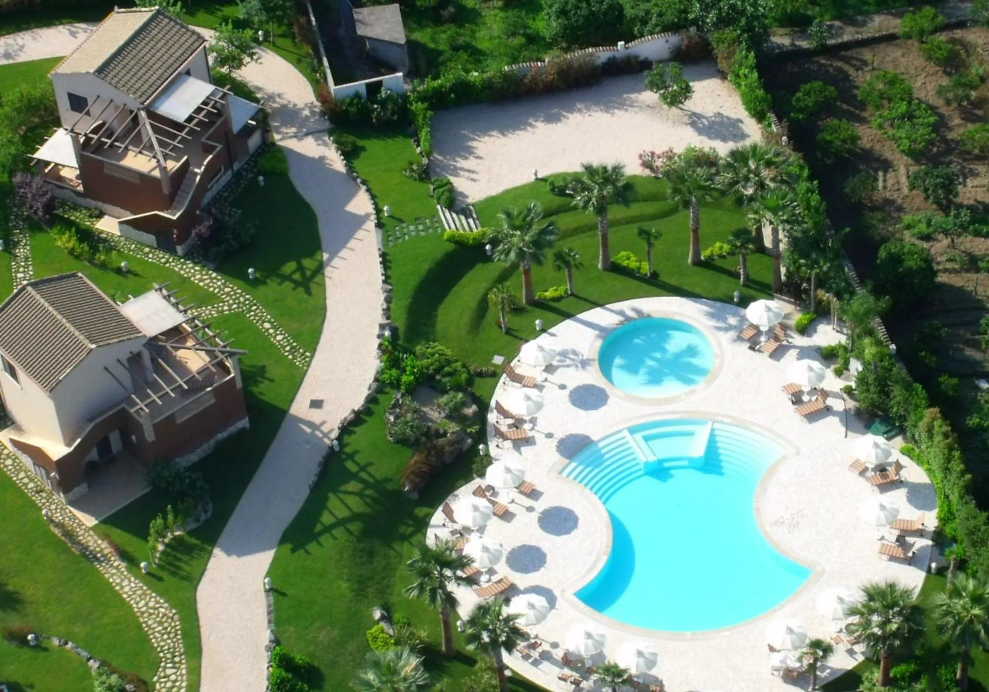 Bird's eye view in Alcantara Resort di Charme Adults Only