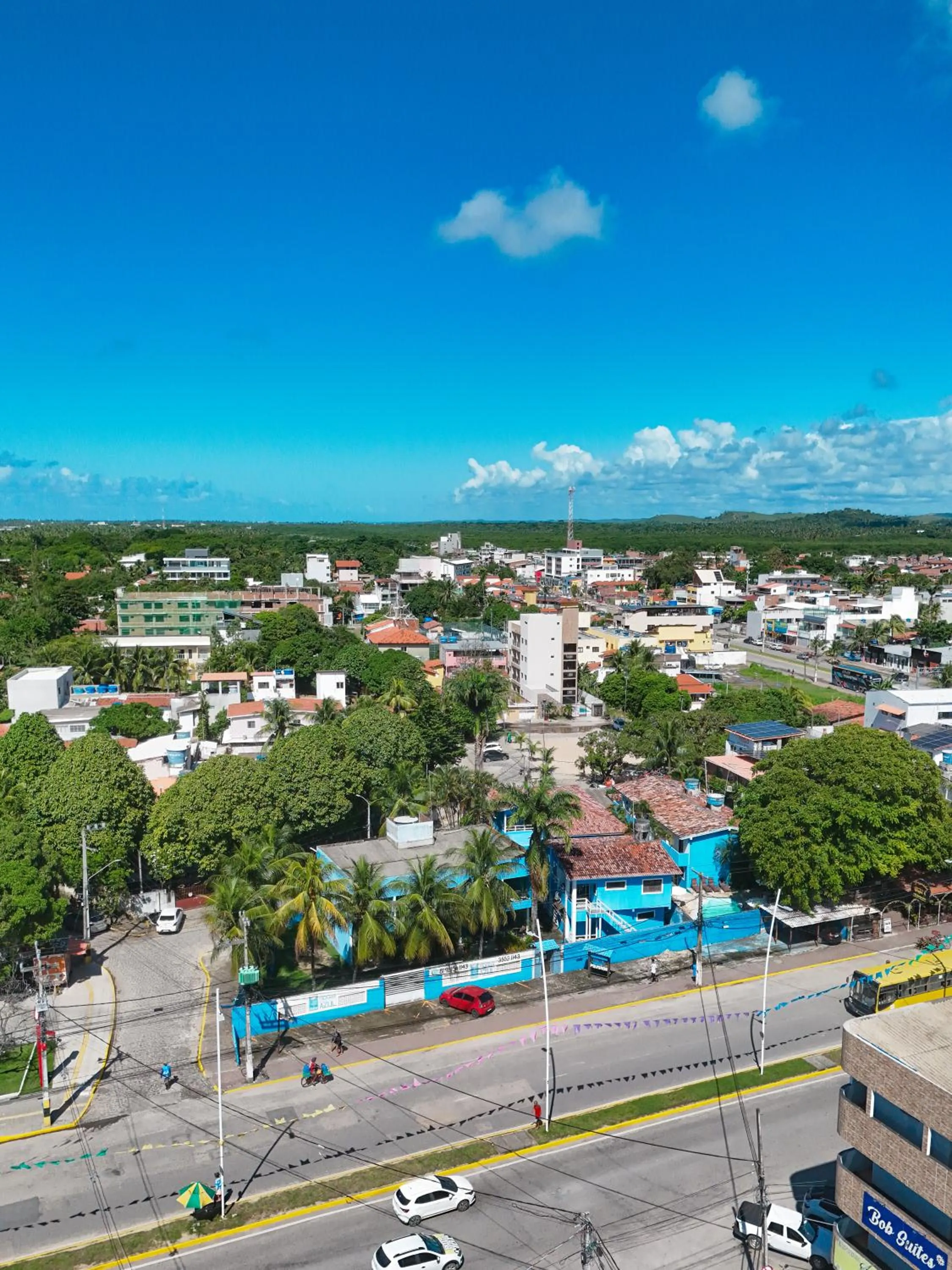 Property building in Pousada Morada Azul