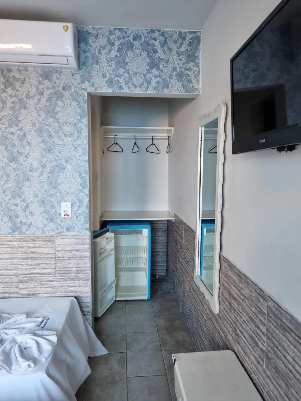 Bed in Pousada Morada Azul