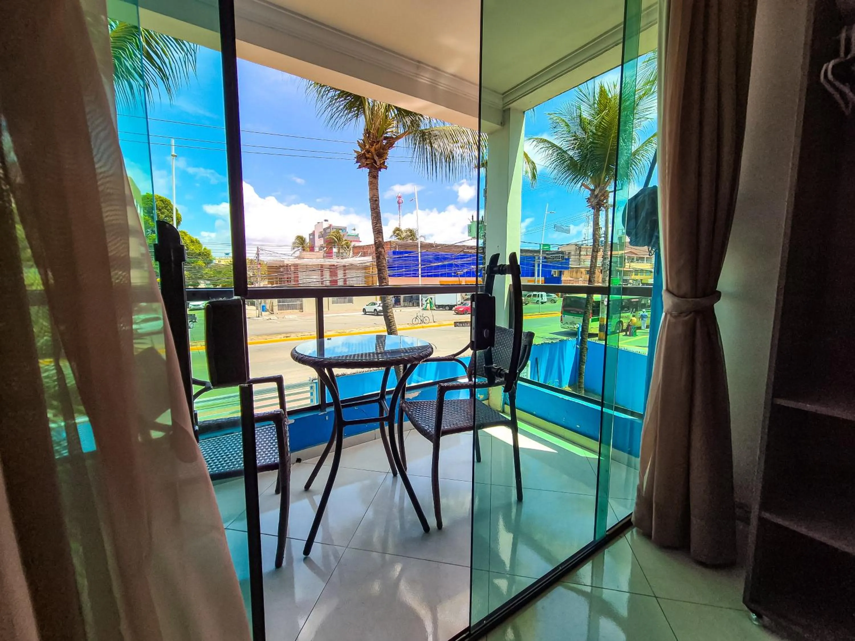 Balcony/Terrace in Pousada Morada Azul