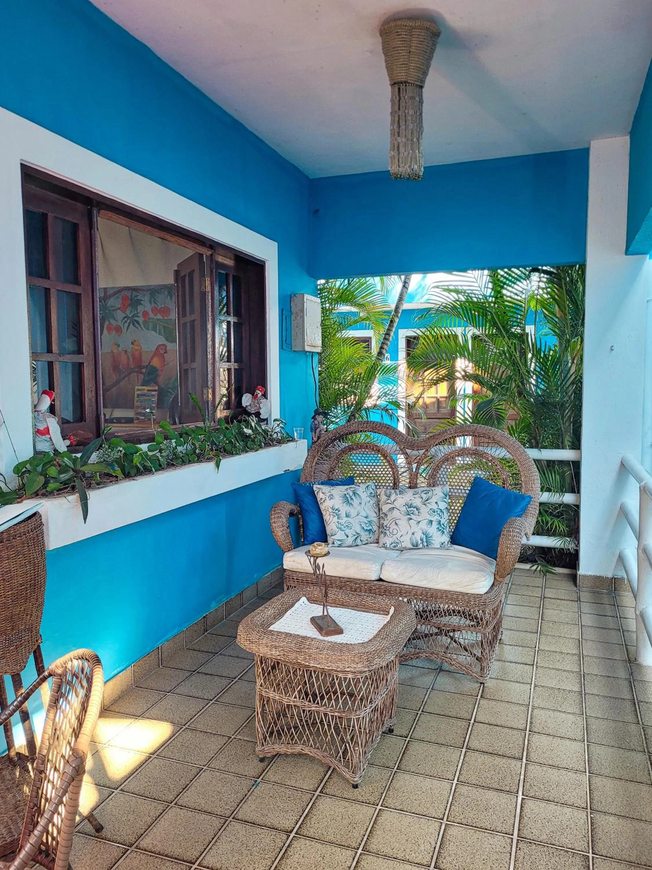 Patio in Pousada Morada Azul