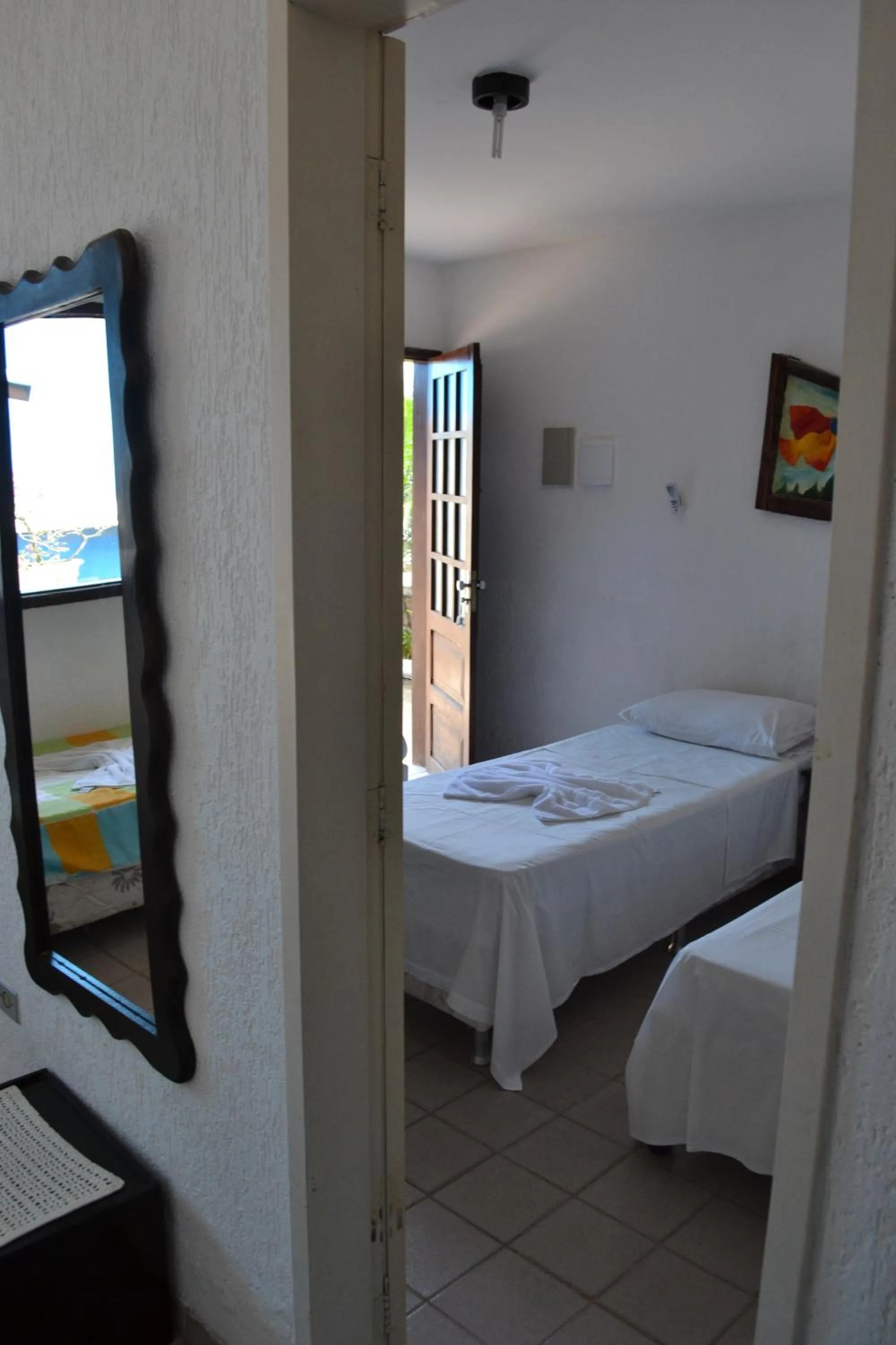 Spring, Bed in Pousada Morada Azul