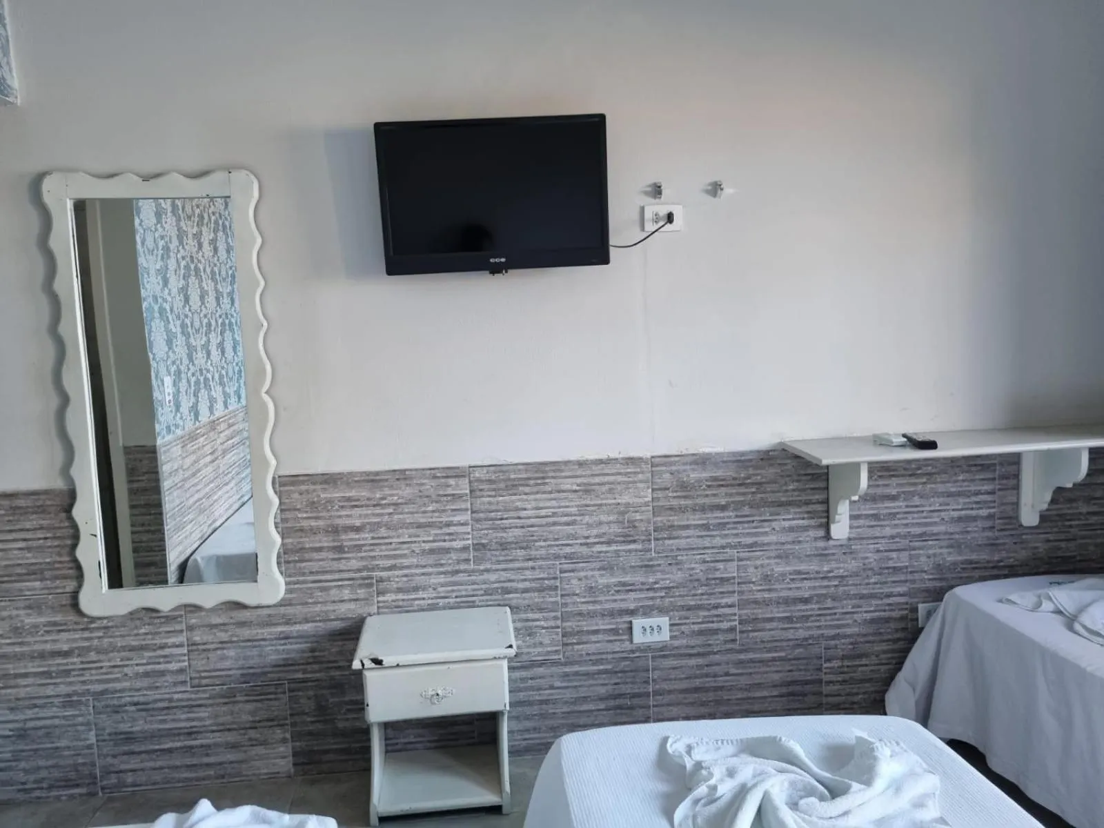 Bed in Pousada Morada Azul