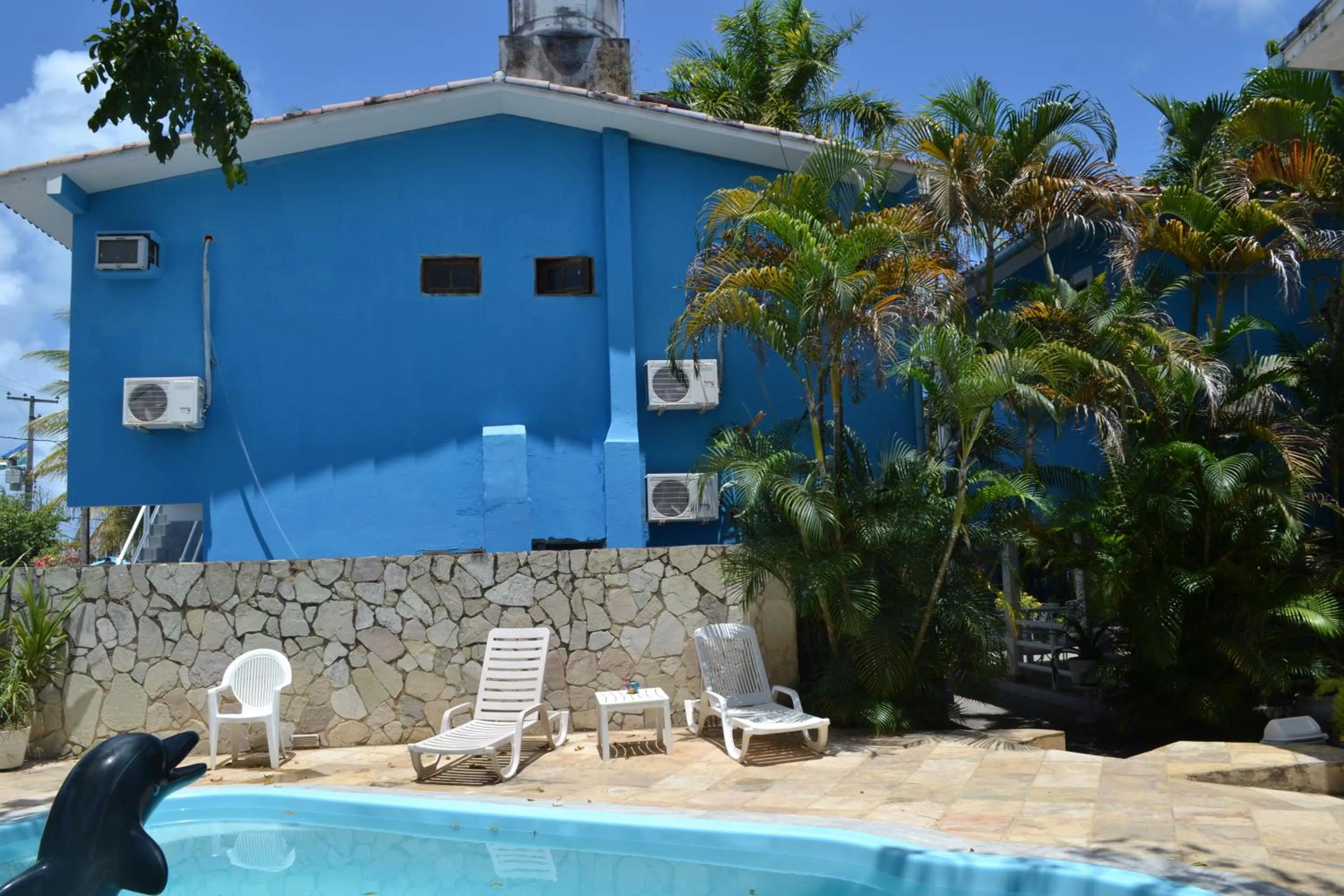 Property building in Pousada Morada Azul