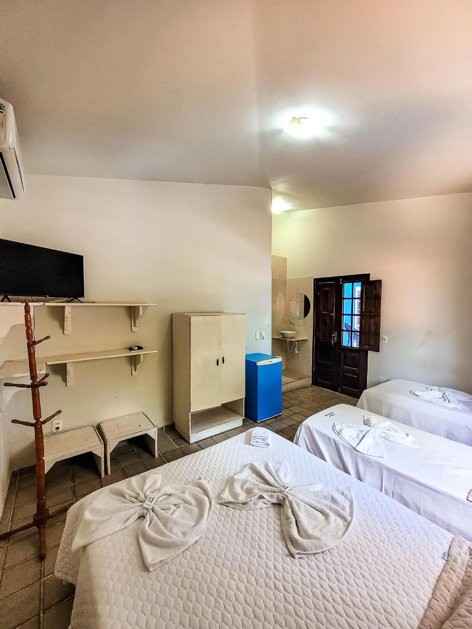 Bed in Pousada Morada Azul