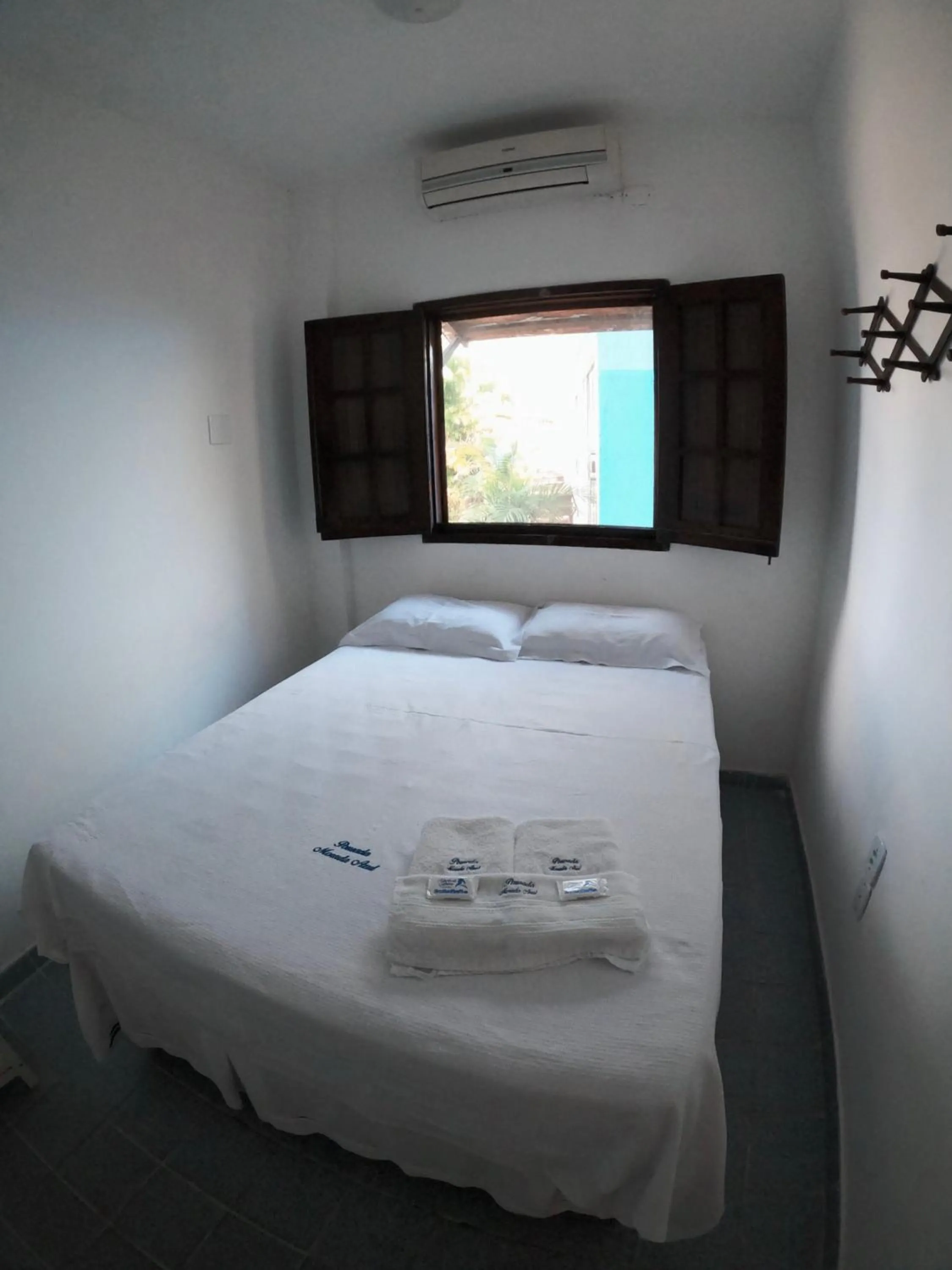 Bed in Pousada Morada Azul