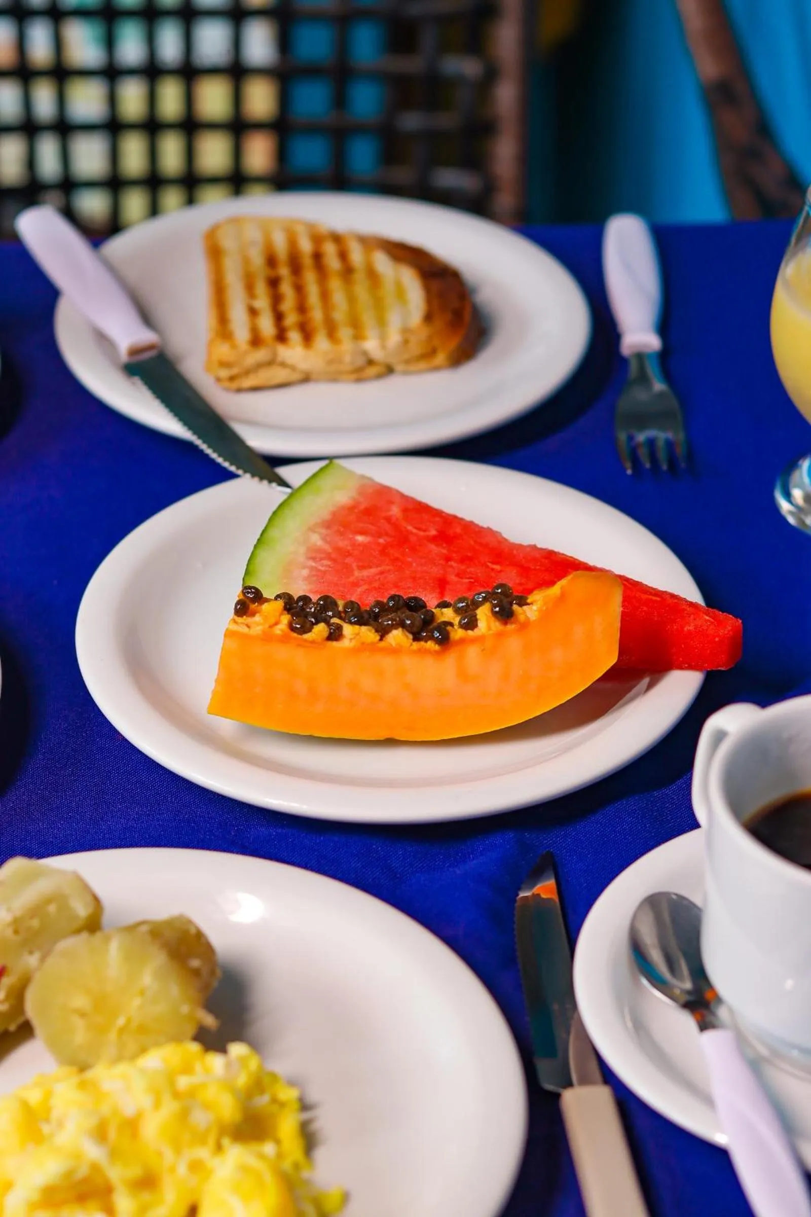 Breakfast in Pousada Morada Azul