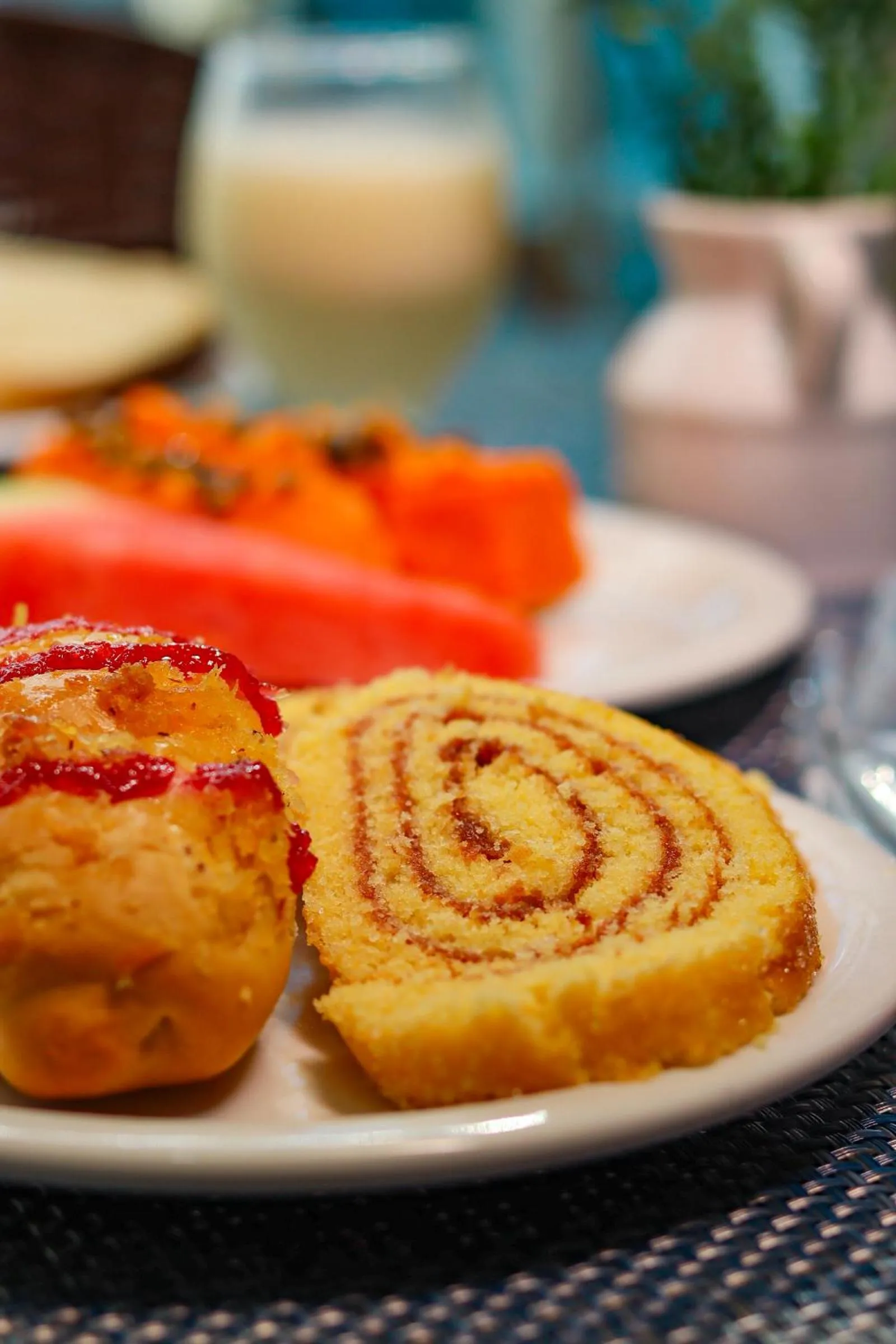 Food and drinks in Pousada Morada Azul