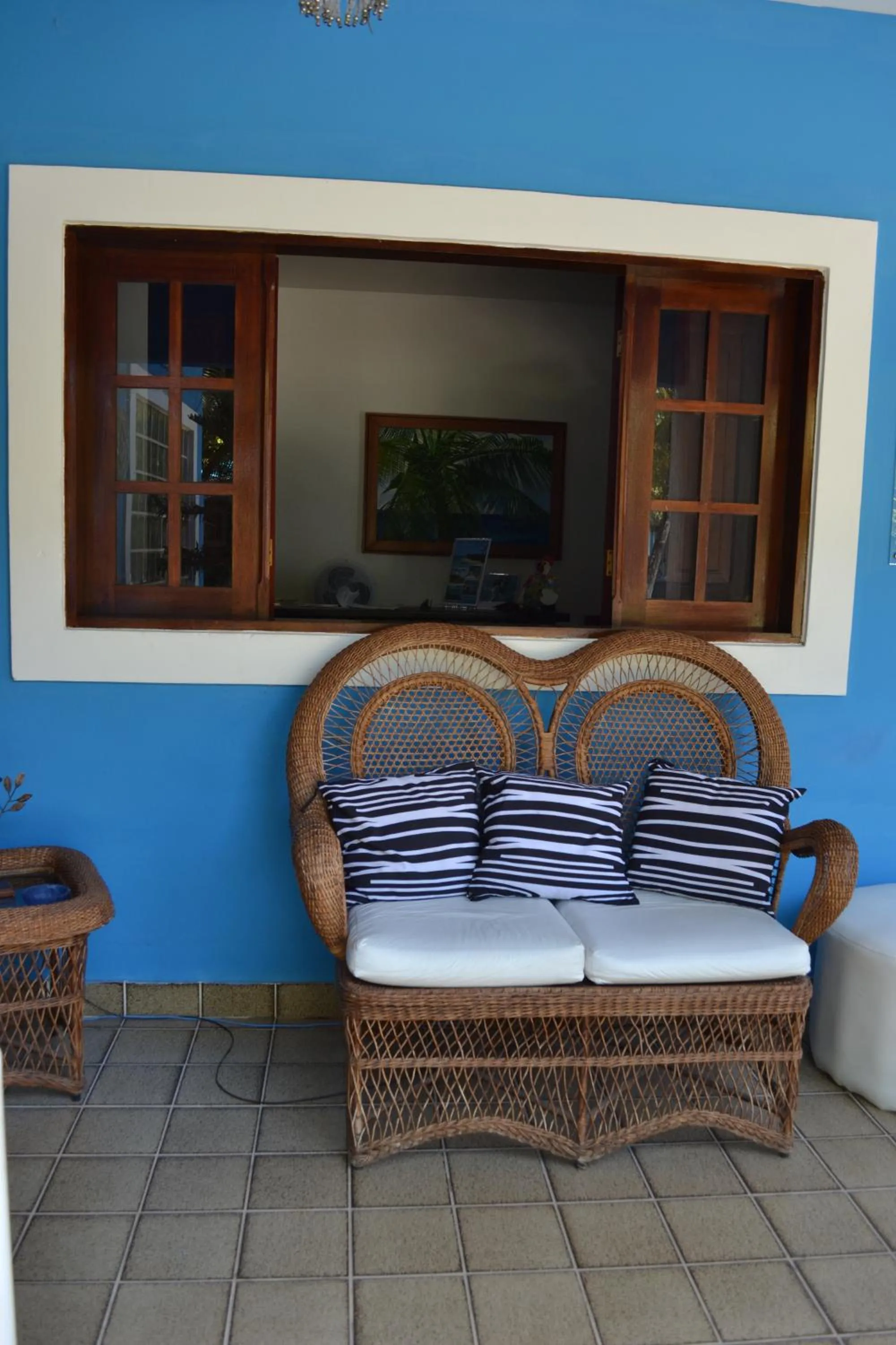 Balcony/Terrace in Pousada Morada Azul