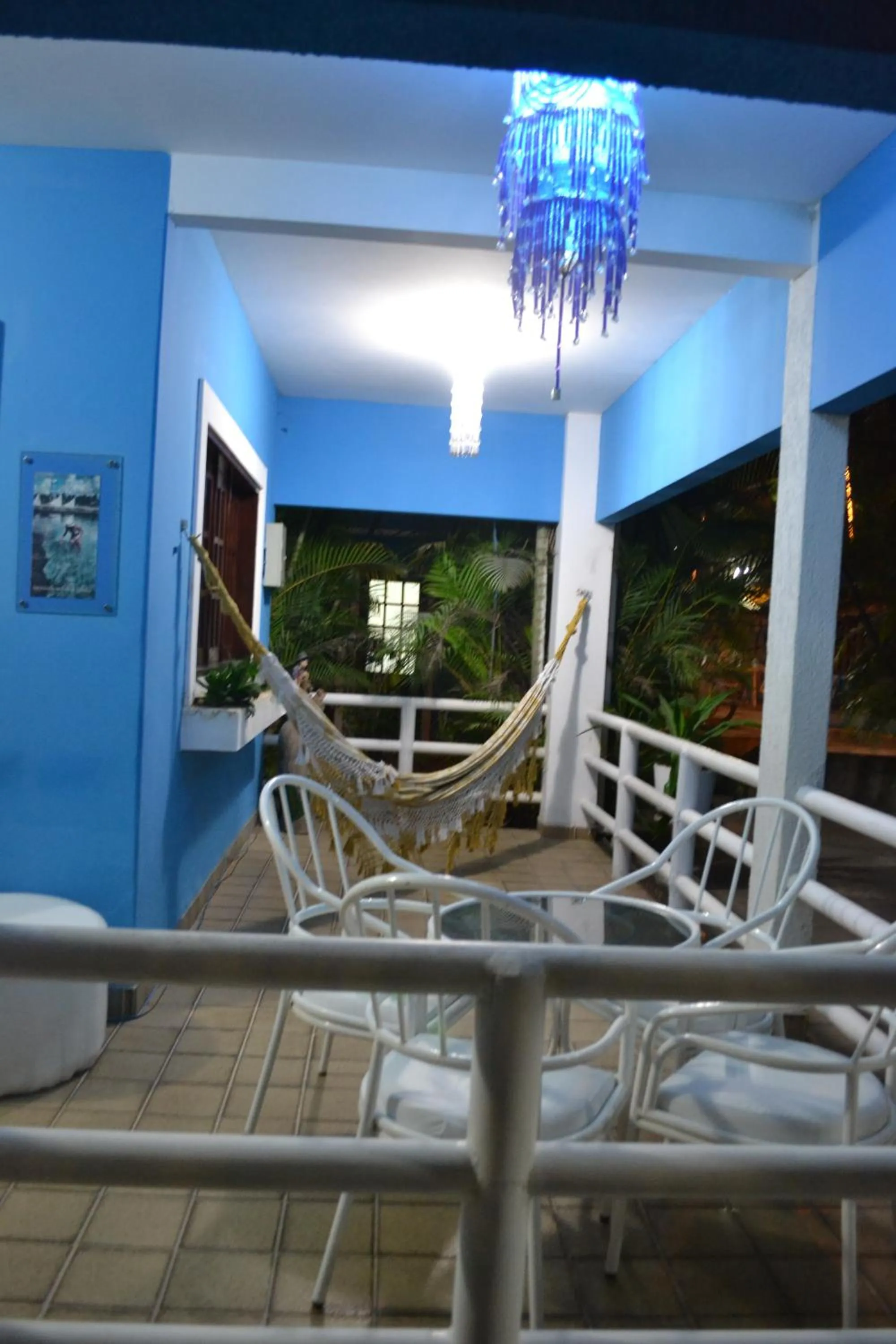 Balcony/Terrace in Pousada Morada Azul