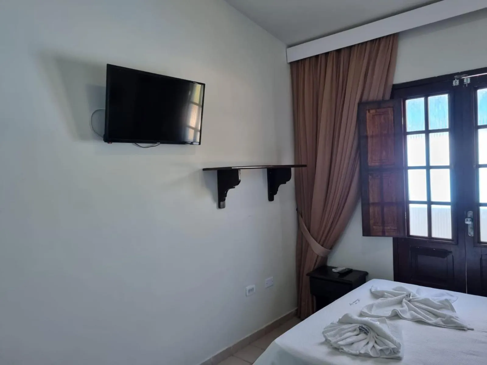 Bed in Pousada Morada Azul