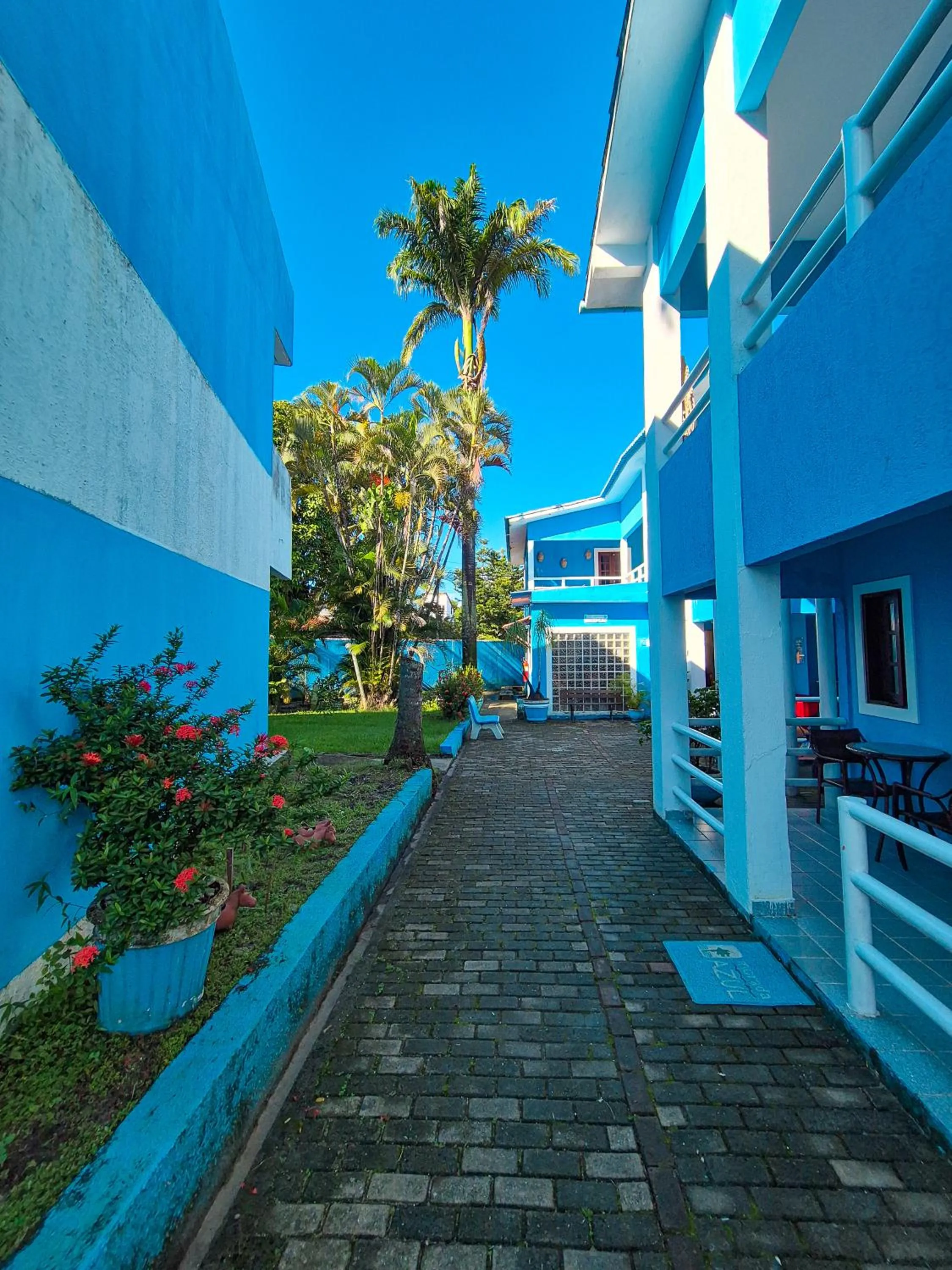 Property building in Pousada Morada Azul