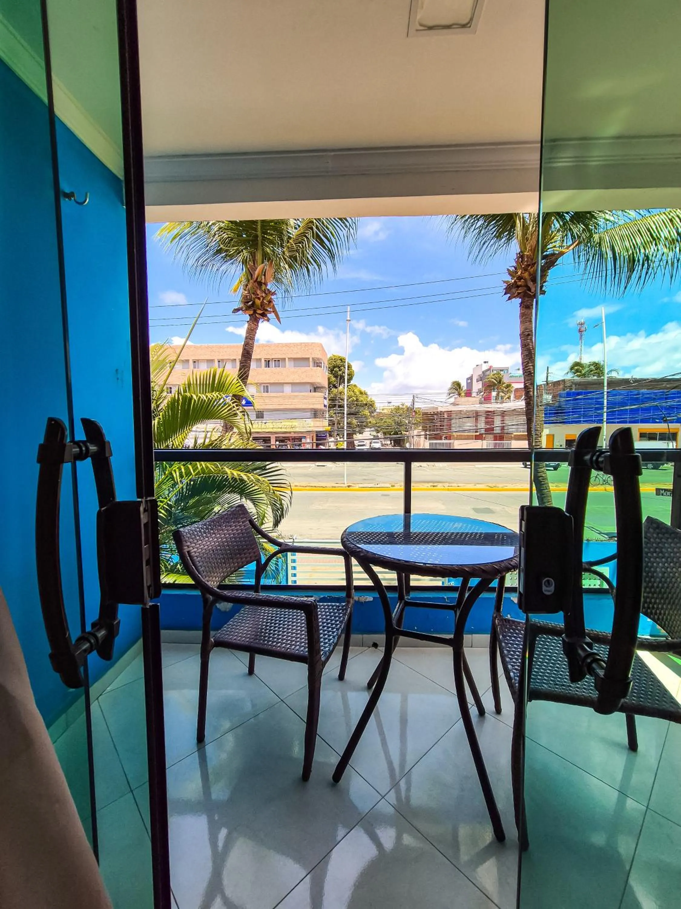 Balcony/Terrace in Pousada Morada Azul