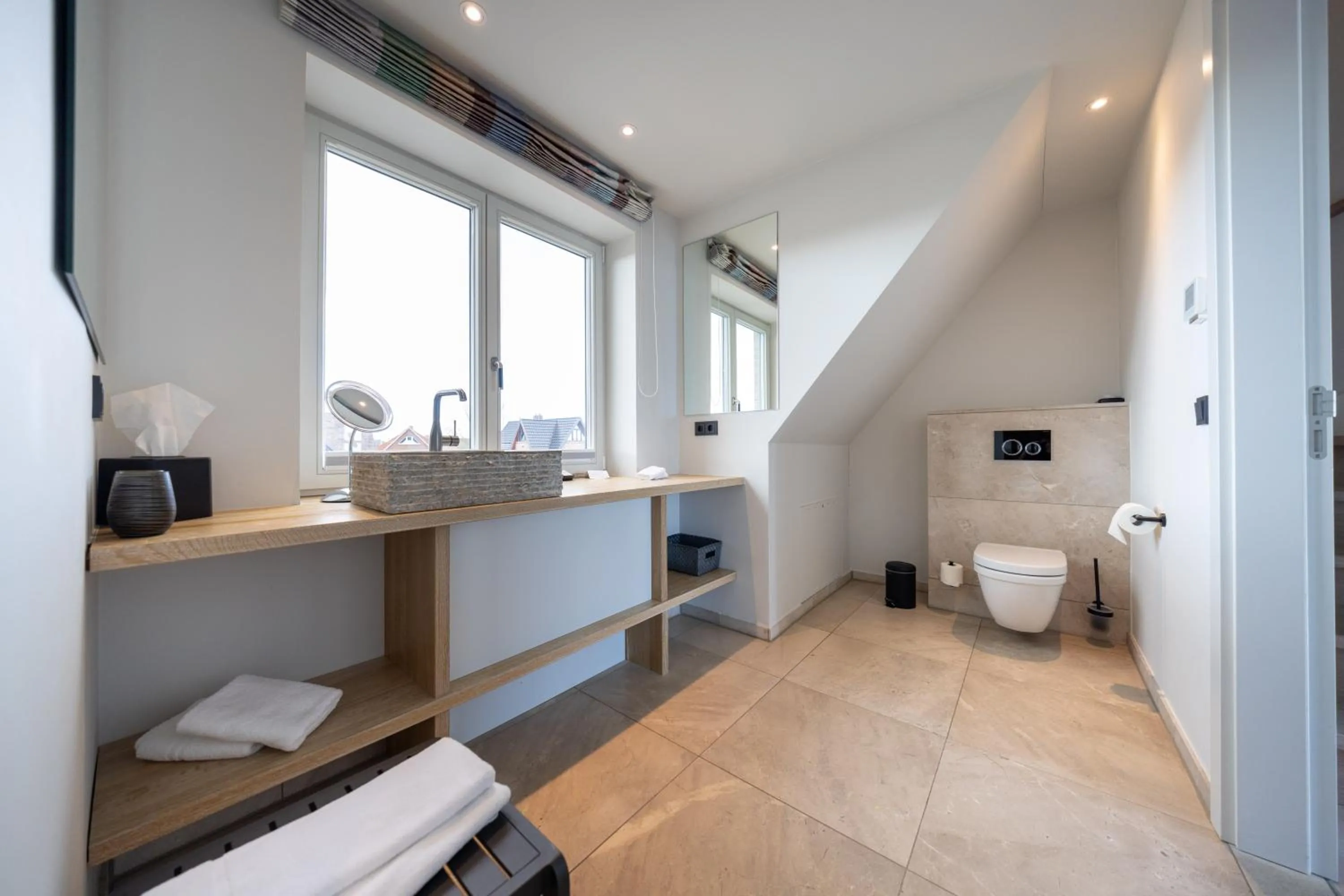 Toilet in Hotel STRAND am Königshafen