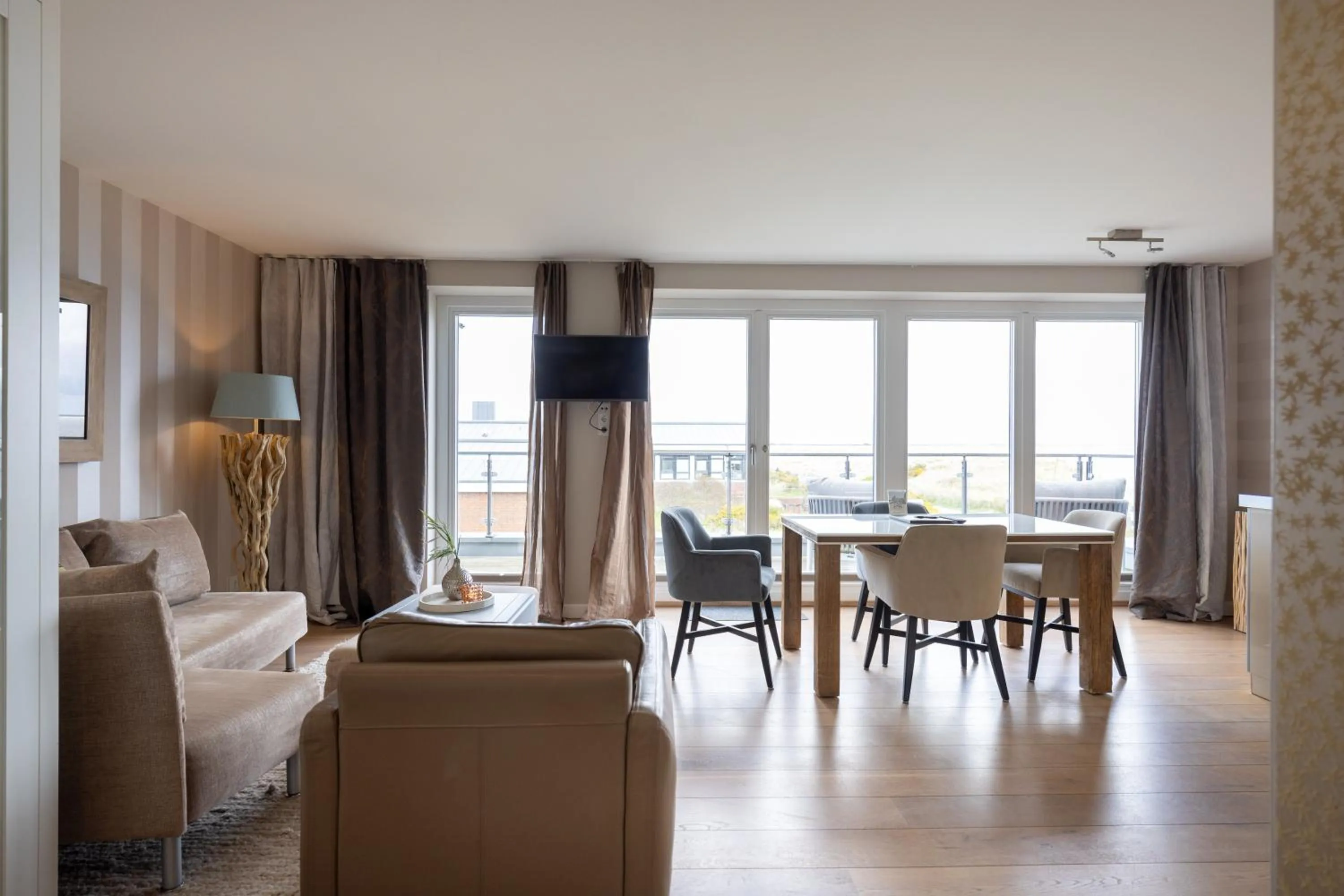 Living room in Hotel STRAND am Königshafen