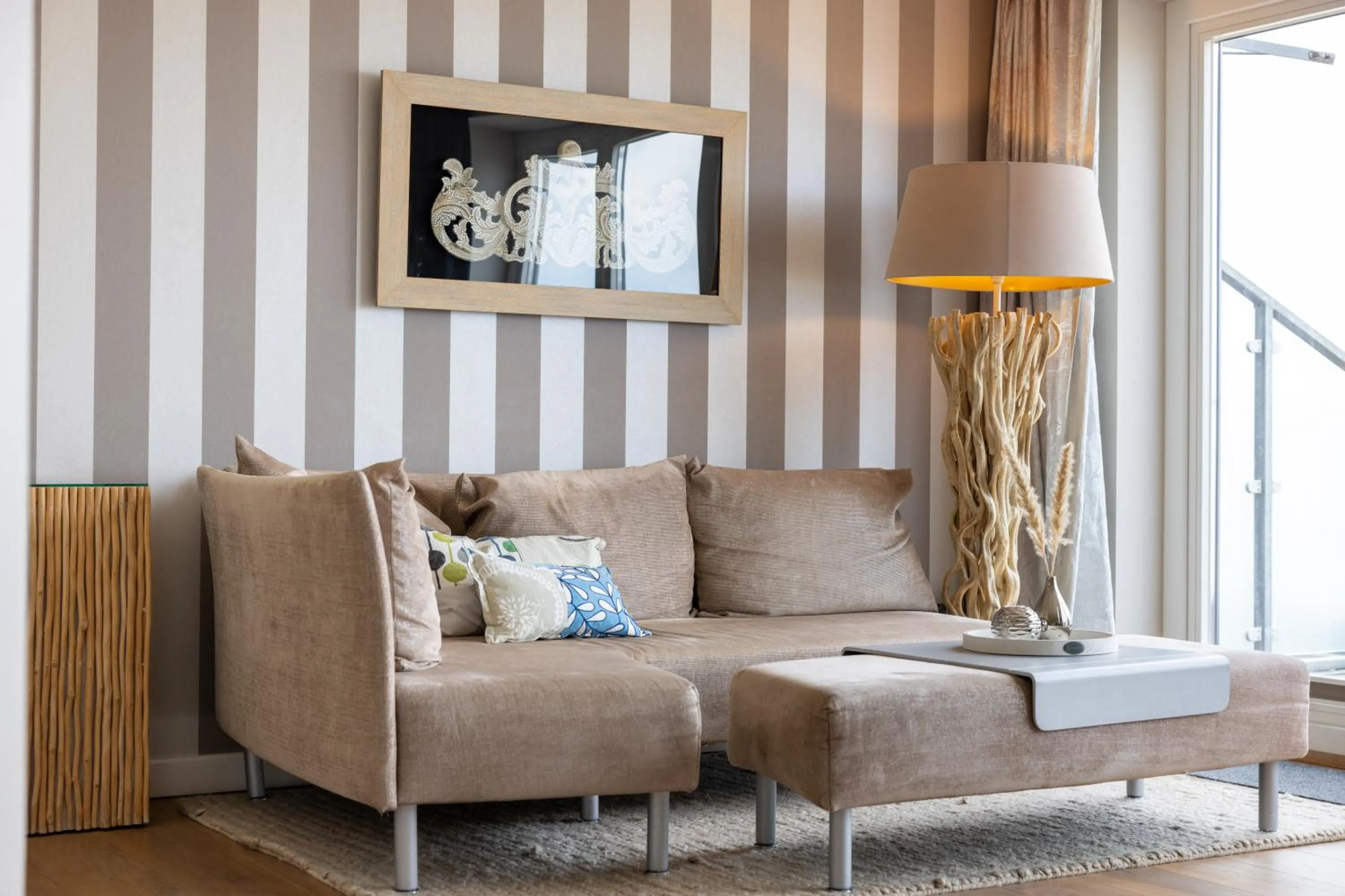 Living room in Hotel STRAND am Königshafen