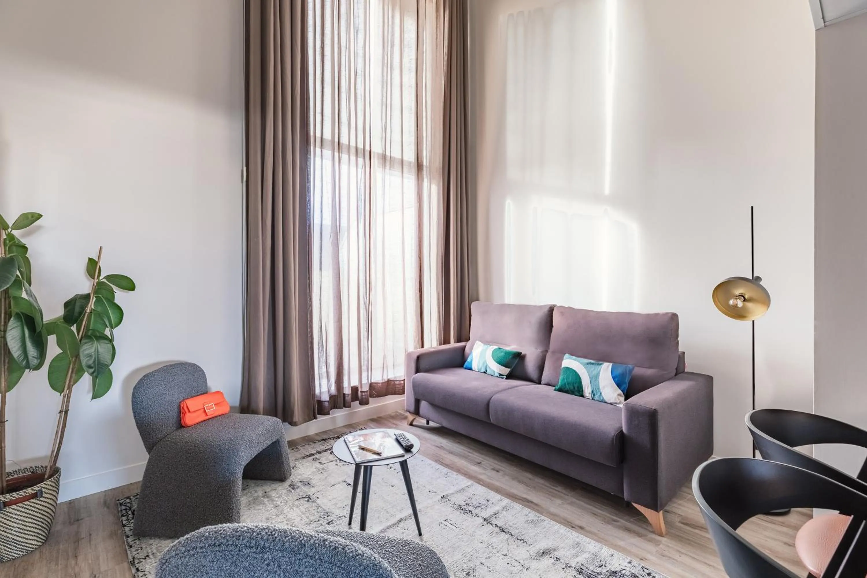 Living room in Appart'City Collection Paris Grande Bibliothèque