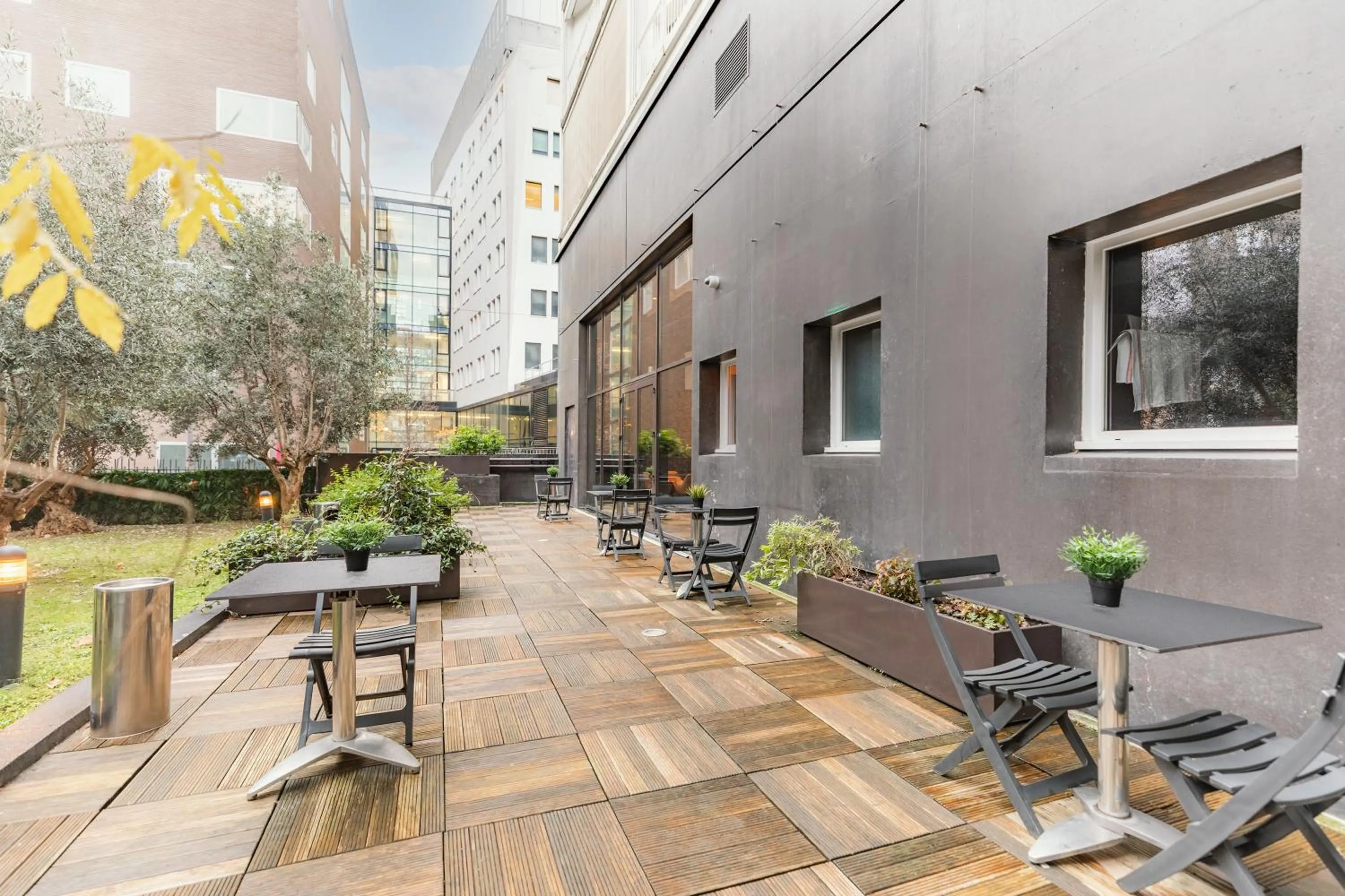 Patio in Appart'City Collection Paris Grande Bibliothèque