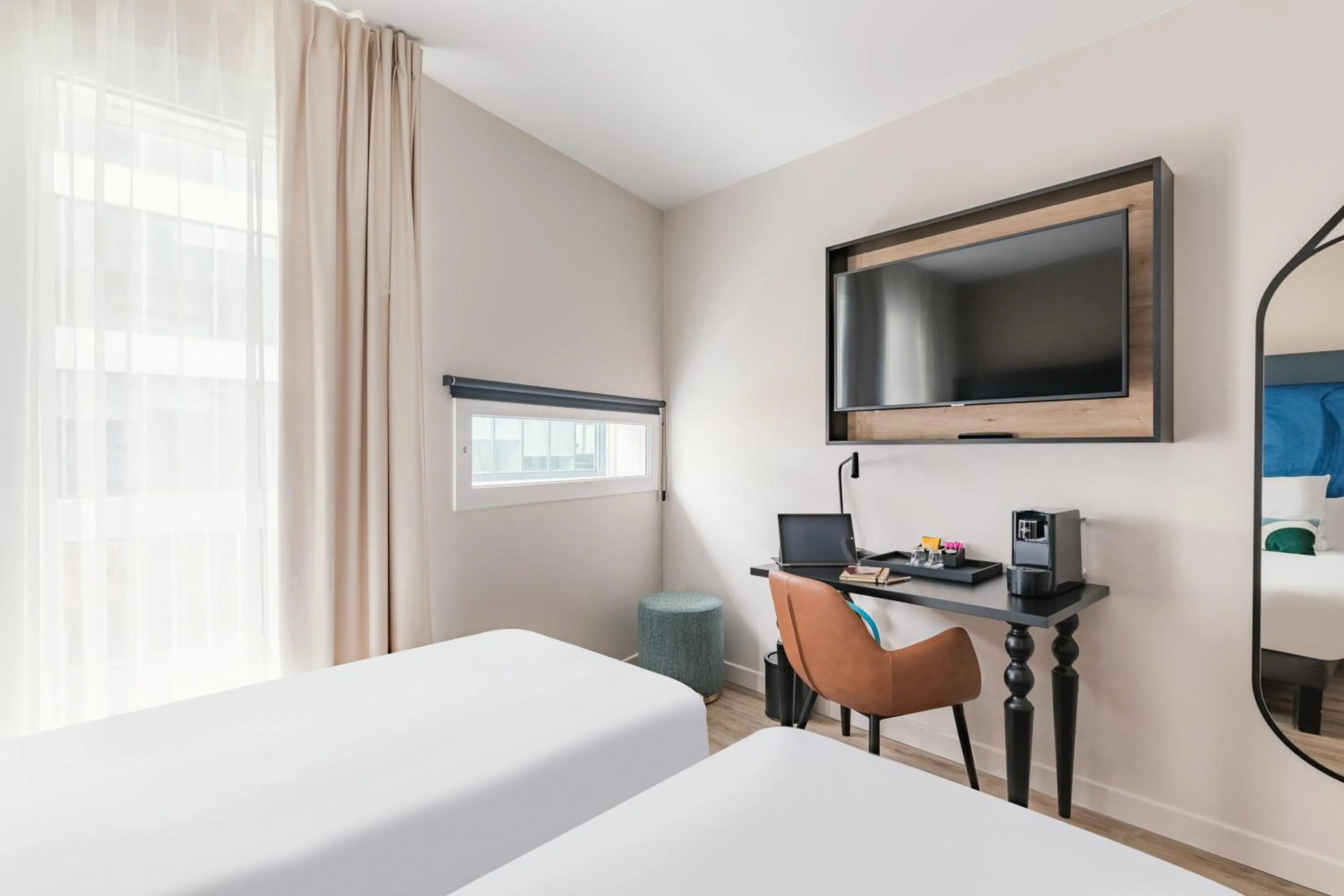 TV and multimedia, Bed in Appart'City Collection Paris Grande Bibliothèque