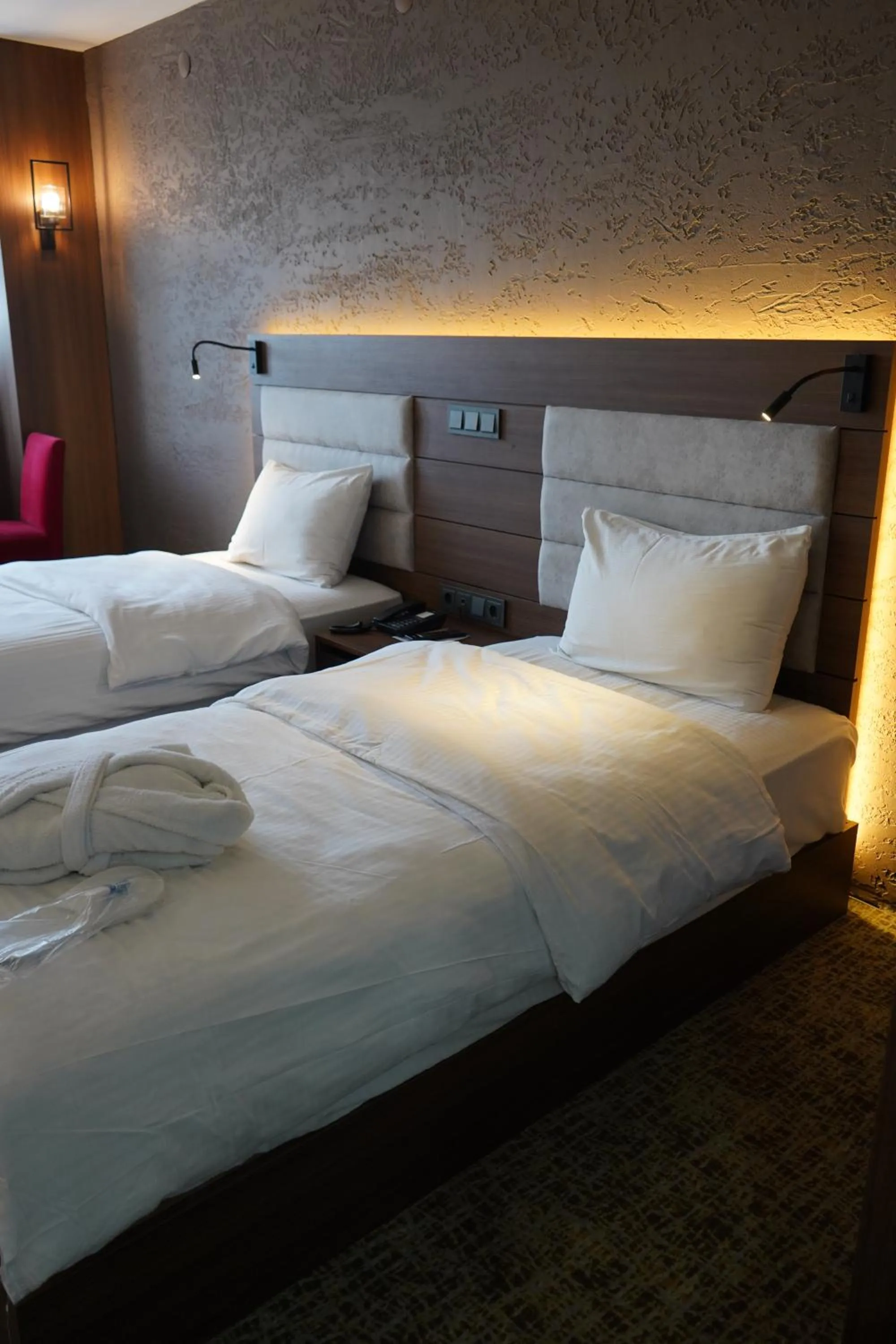 Bed in Hotel Kırcı Termal & Spa