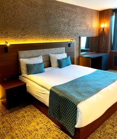 Bed in Hotel Kırcı Termal & Spa