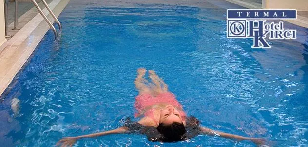 Pool view in Hotel Kırcı Termal & Spa