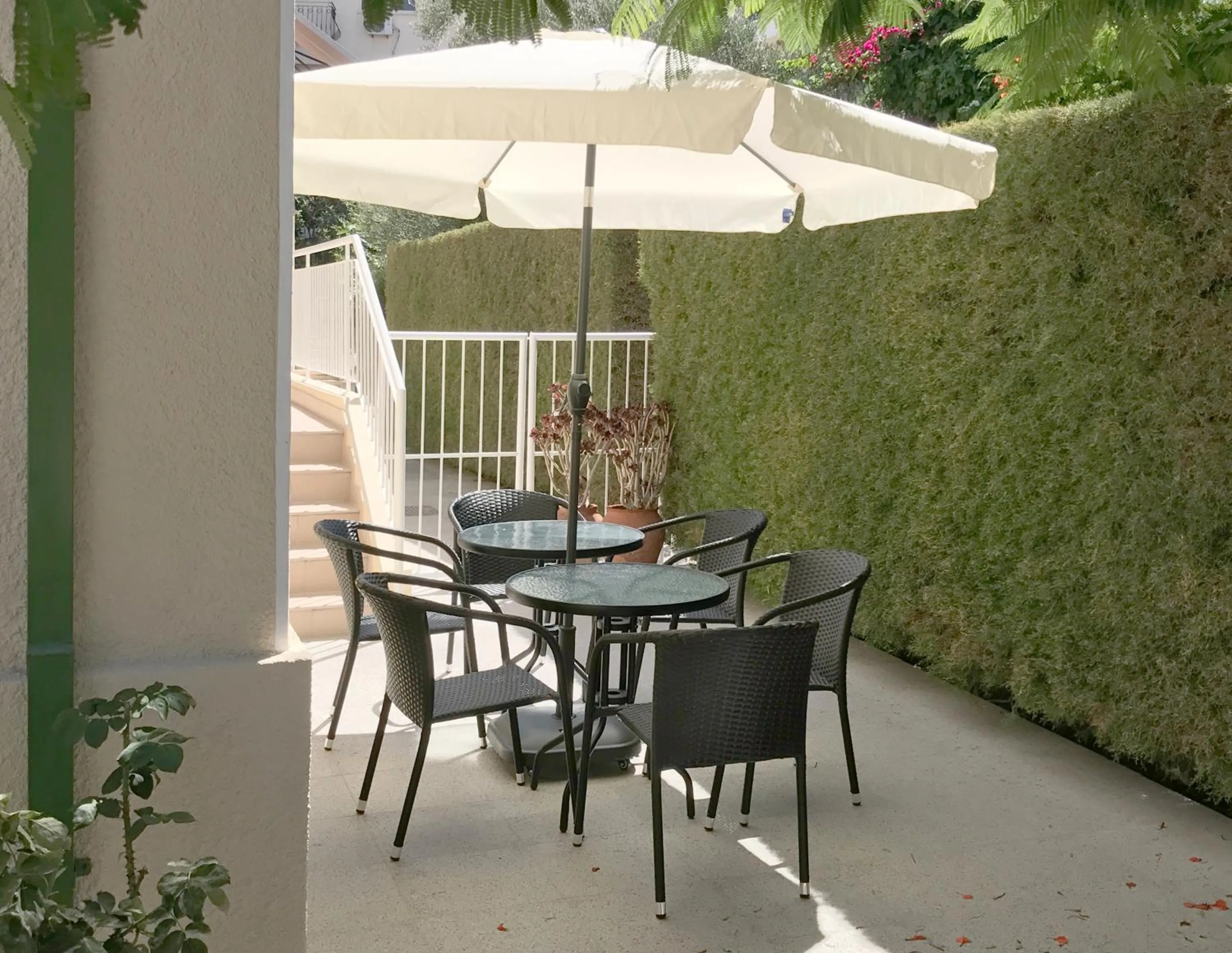 Seating area in Avgi's Home