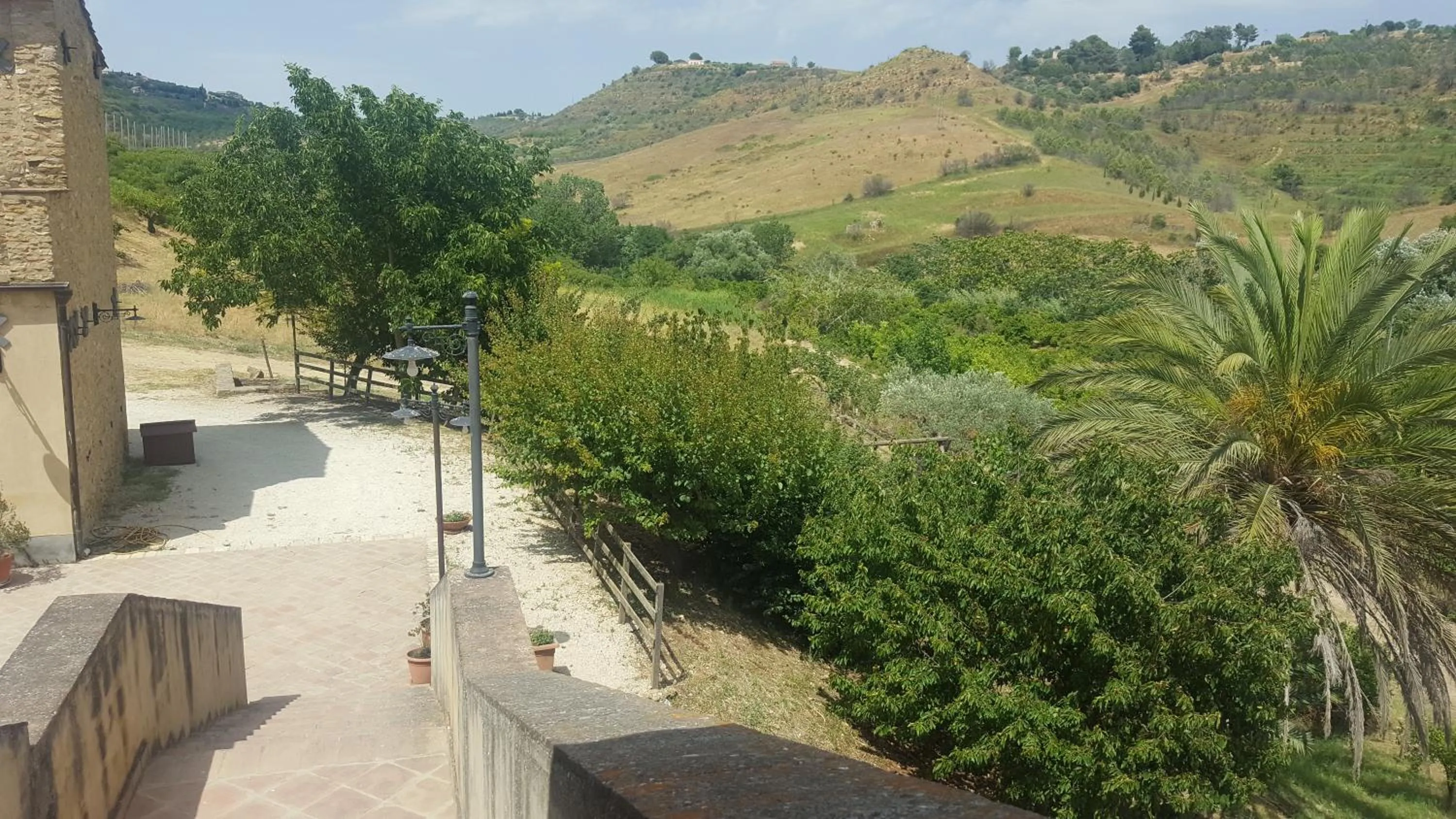 Garden view in Il Casale Delle Rose