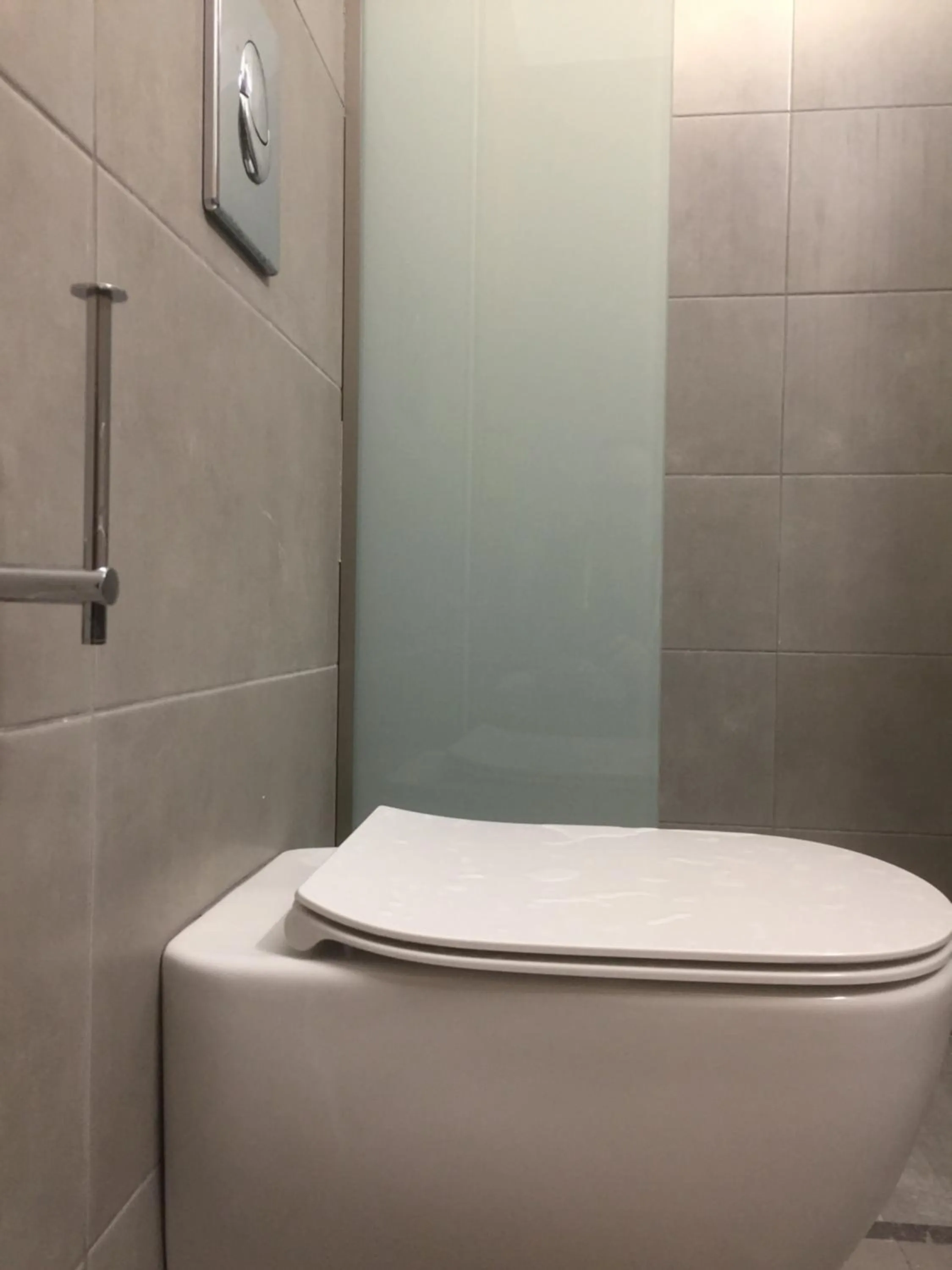 Bathroom in Blue Roses