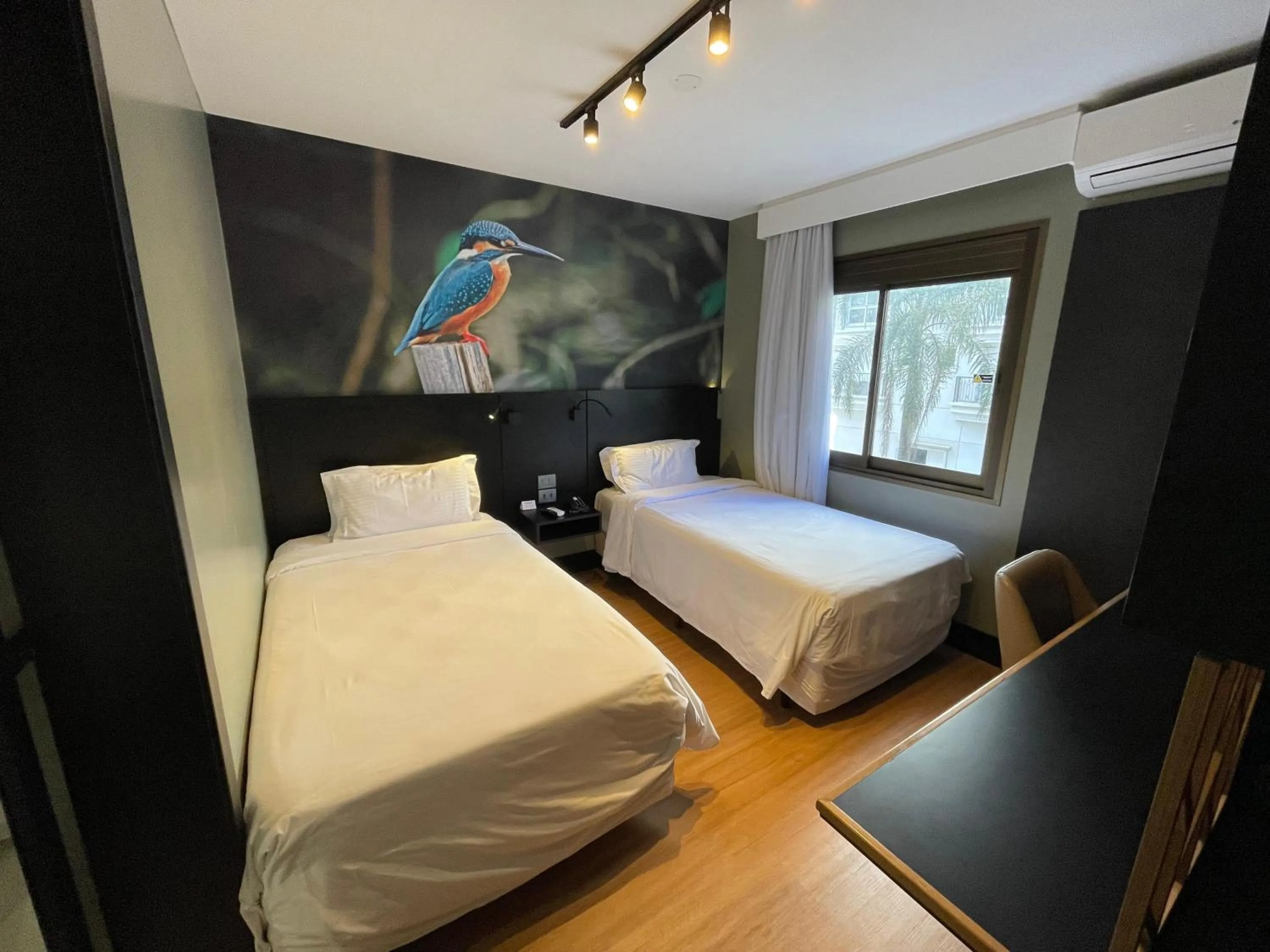 Bed in ArtHotel Transamerica Collection