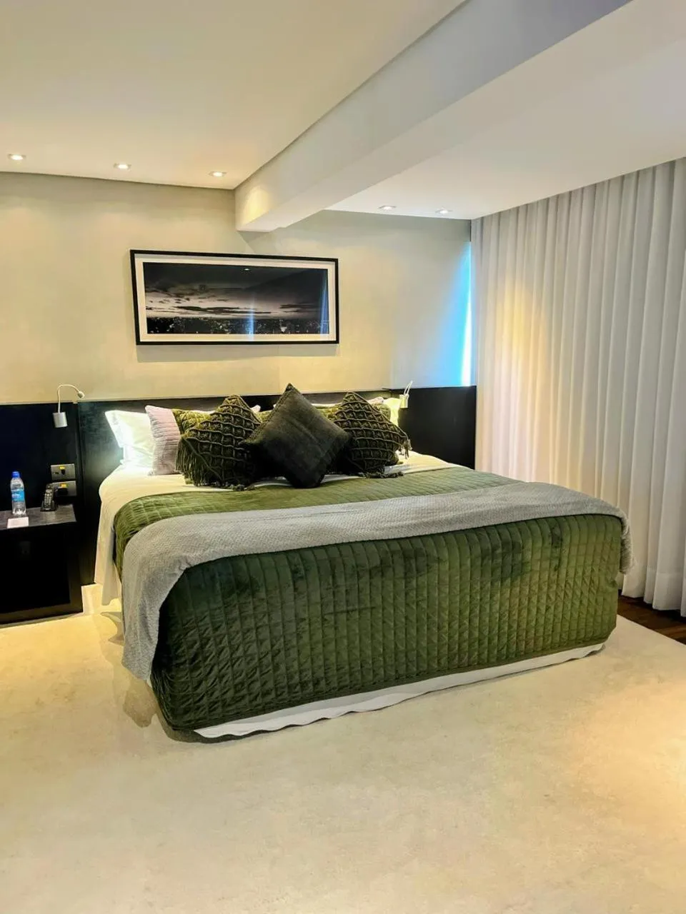 Bed in ArtHotel Transamerica Collection