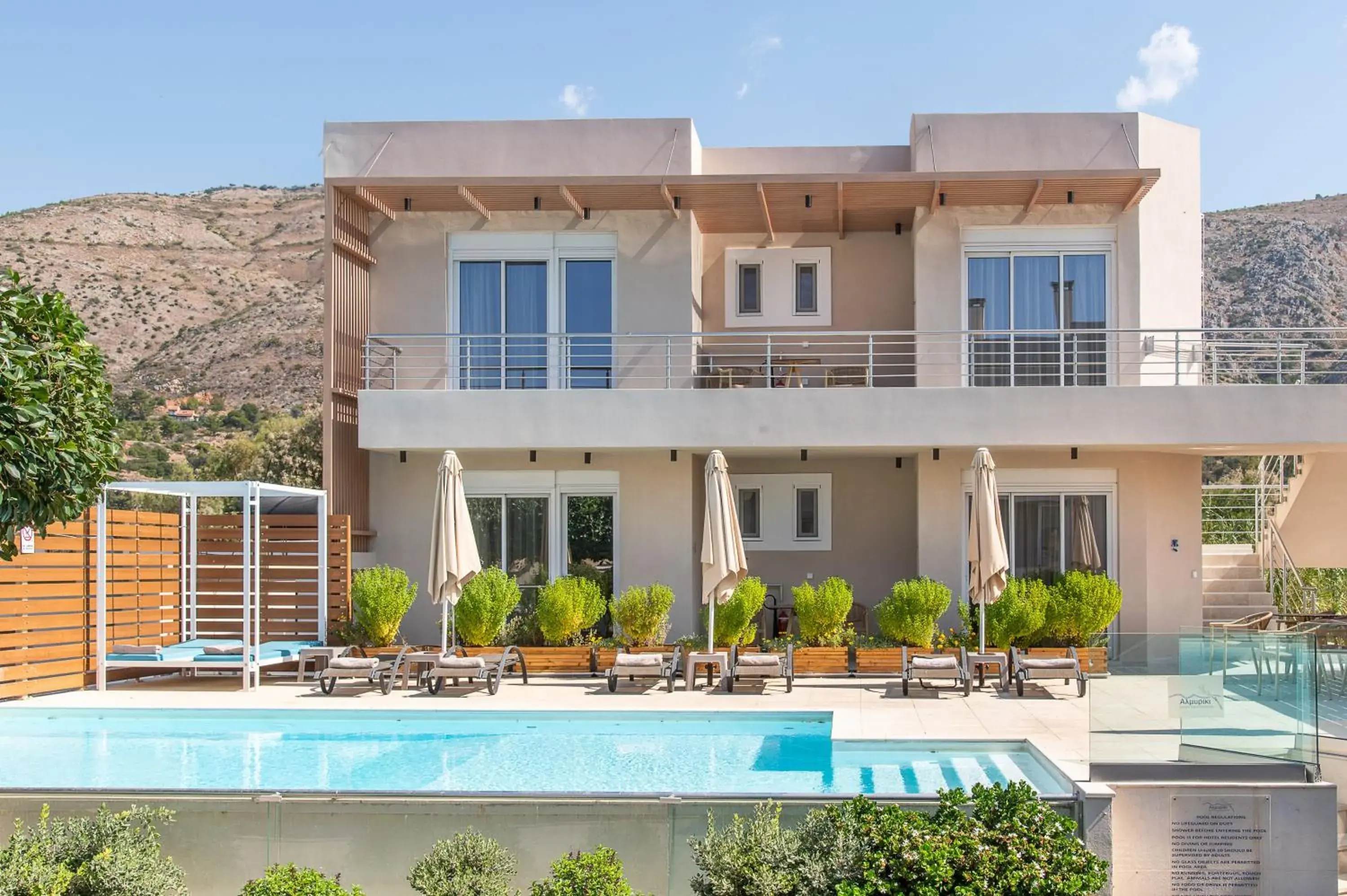 Deluxe Room with Pool View in Almiriki Chios Rooms & Apartments Deluxe Room with Pool View in Almiriki Chios Rooms & Apartments