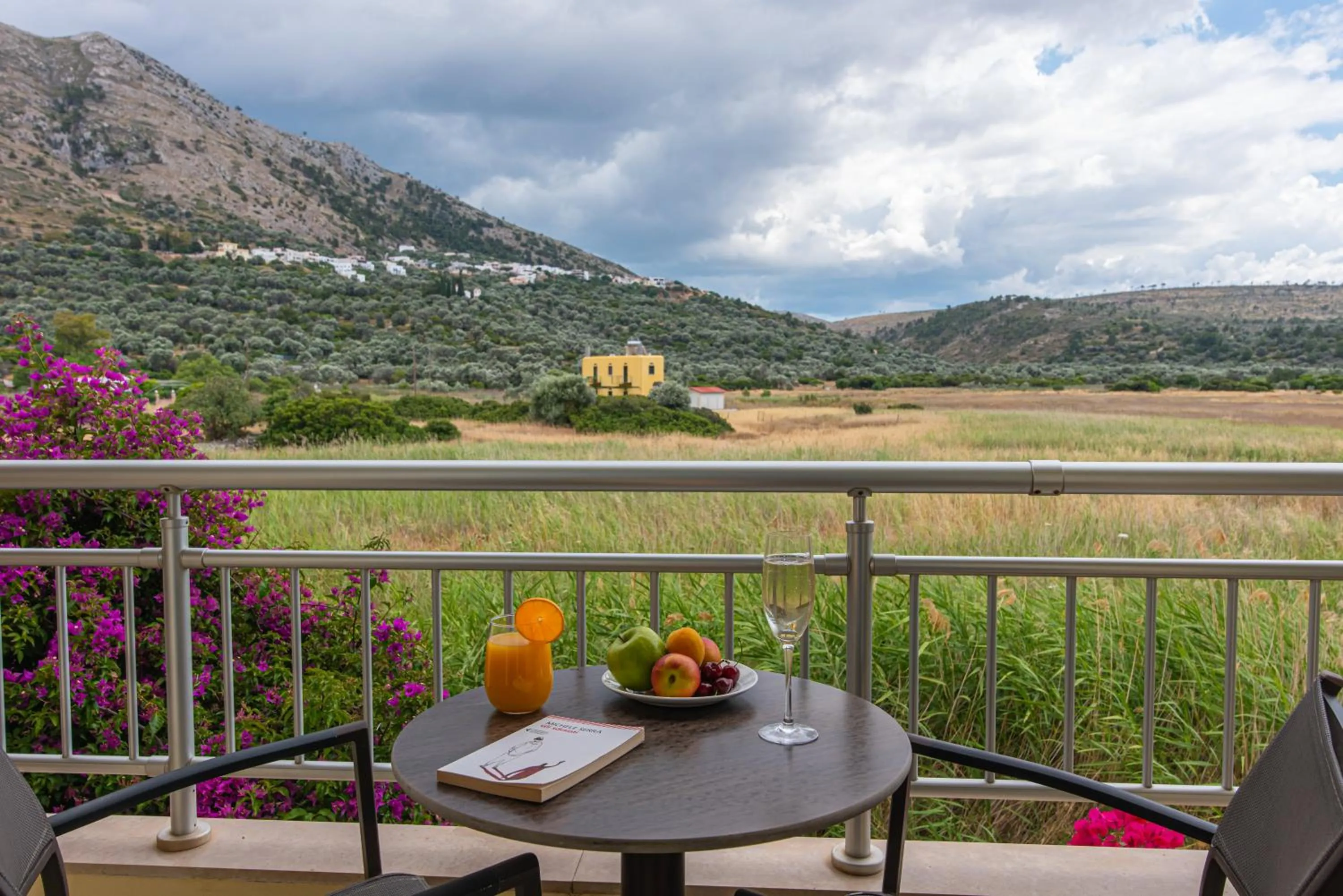 Balcony/Terrace in Almiriki Chios Rooms & Apartments
