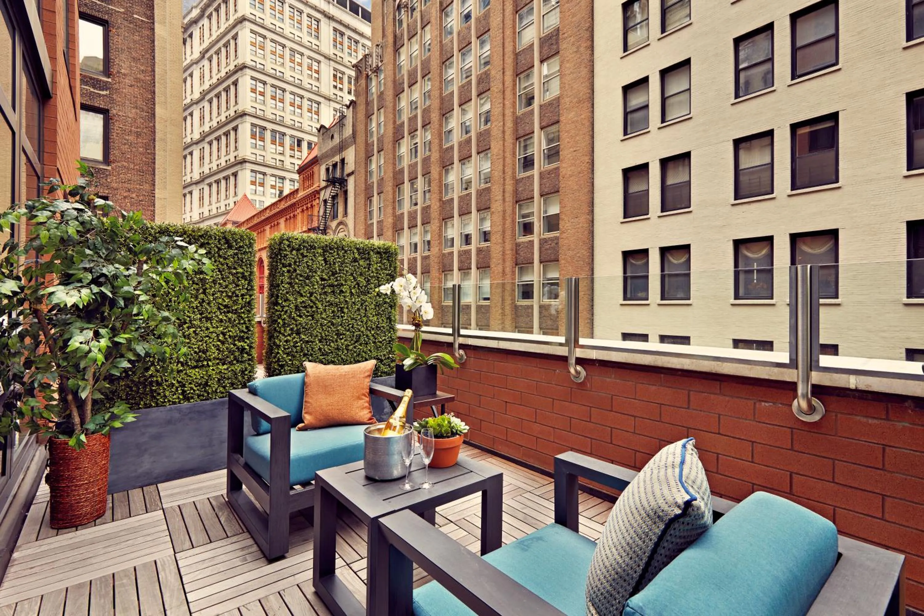 Balcony/Terrace in Artezen Hotel