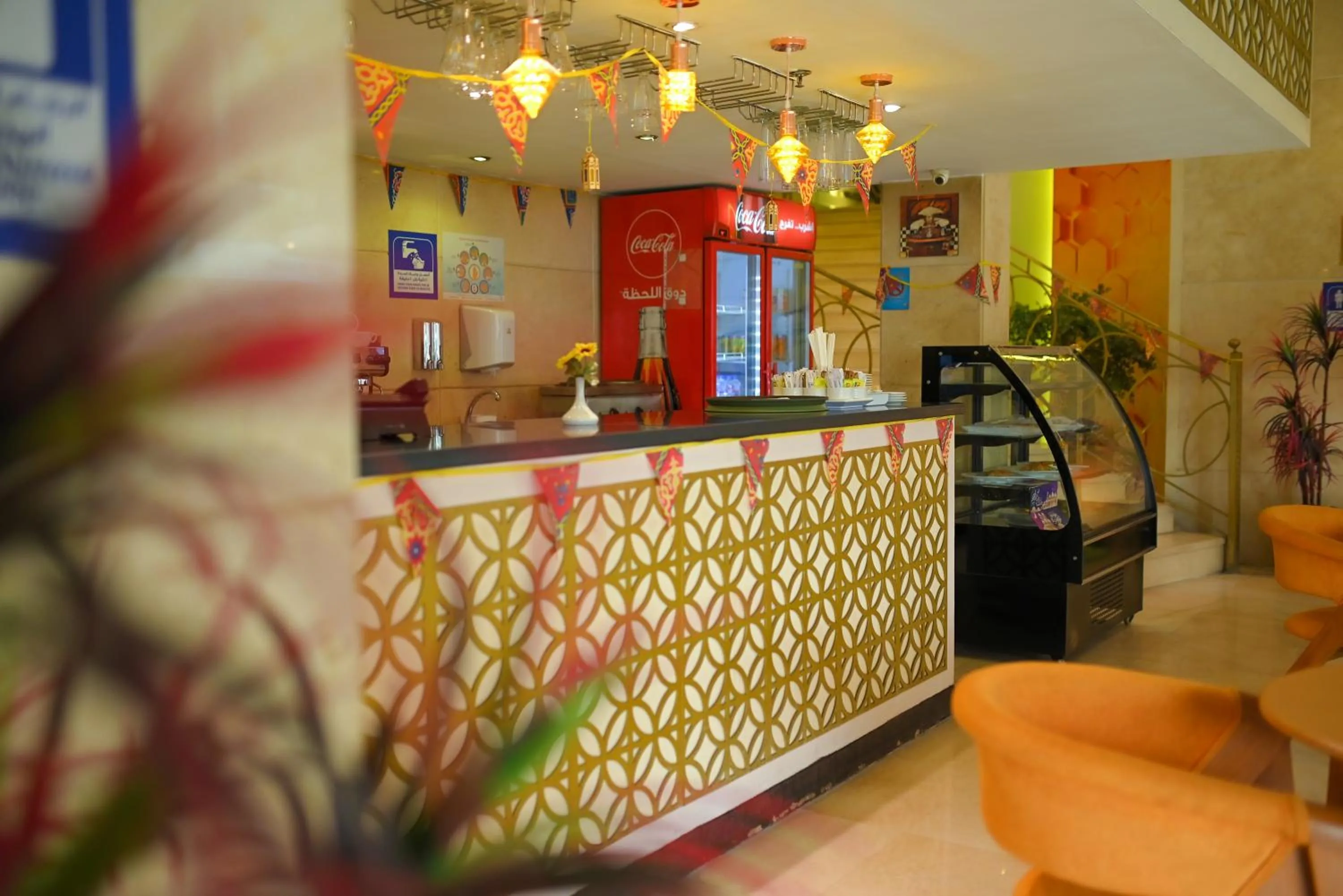 Food and drinks in Cleopatra Hotel