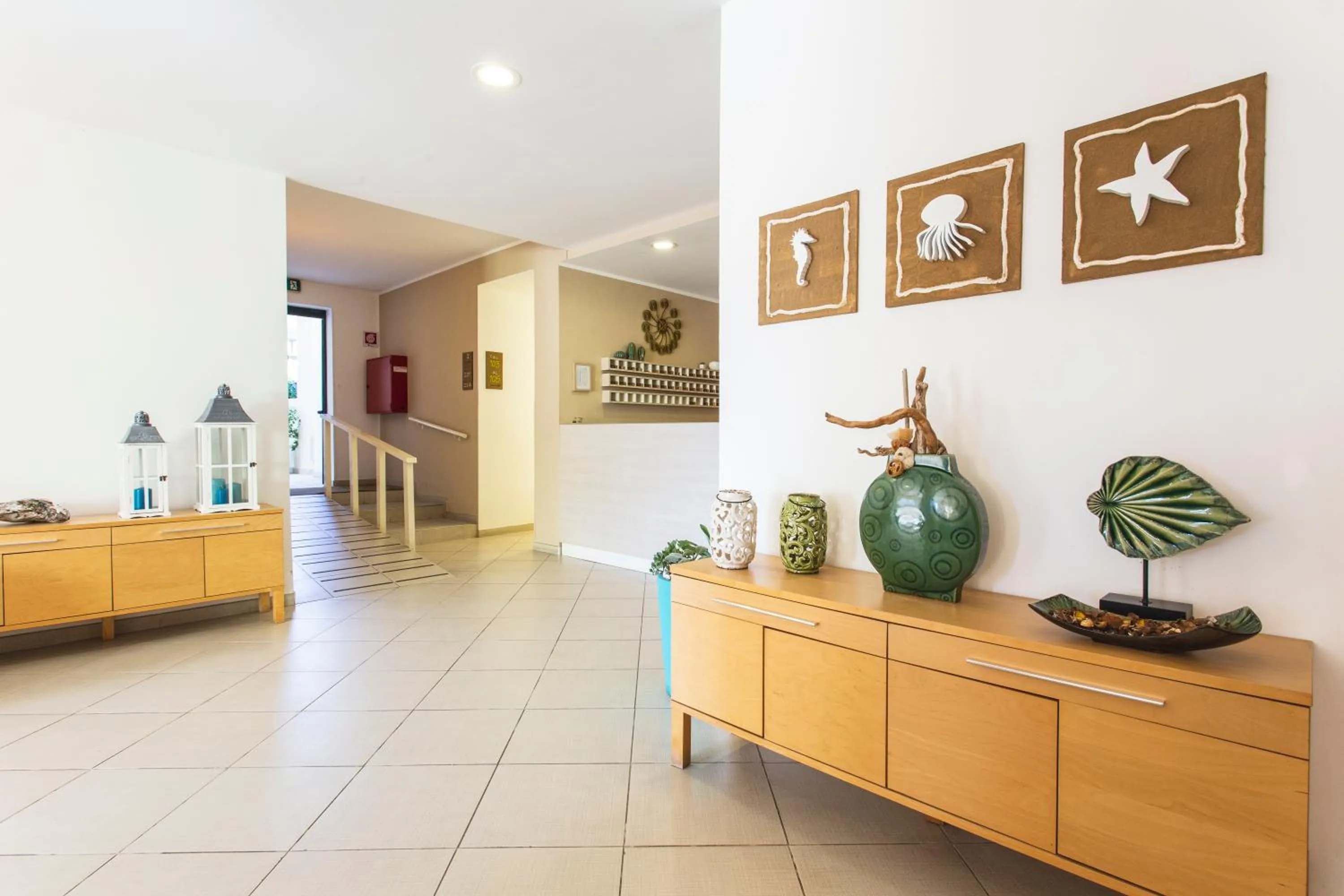 Lobby or reception in Hotel Baia Del Sole