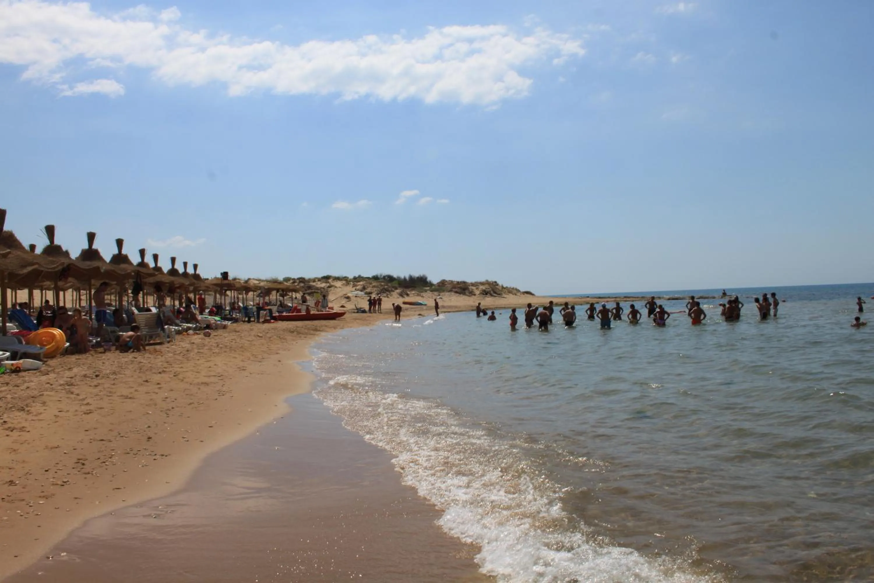 Beach in Hotel Baia Del Sole
