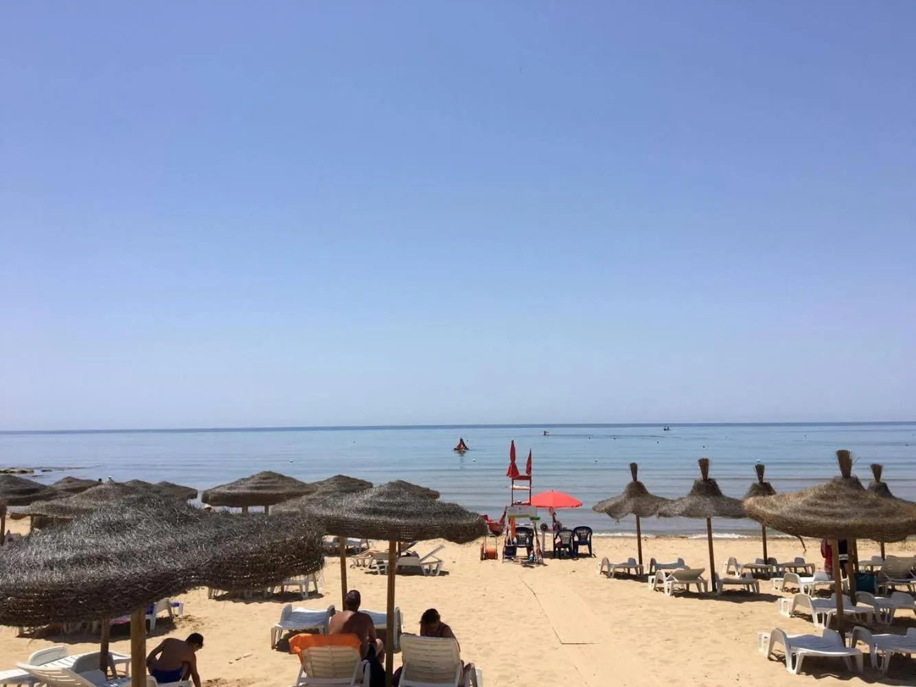 Beach in Hotel Baia Del Sole